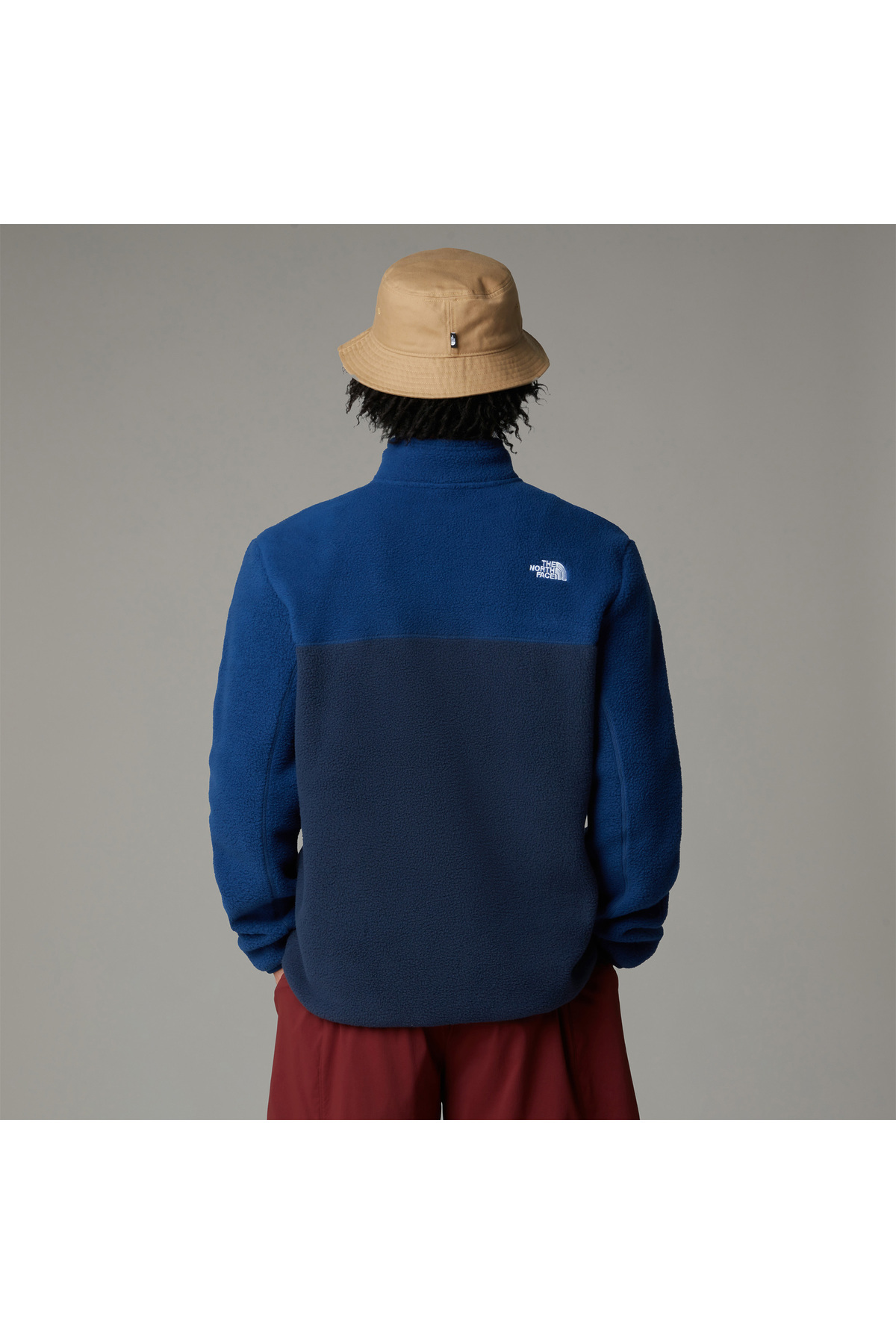 THE NORTH FACE Yumiori 1/4 Zipped Erkek Mavi Polar Üst görsel 3