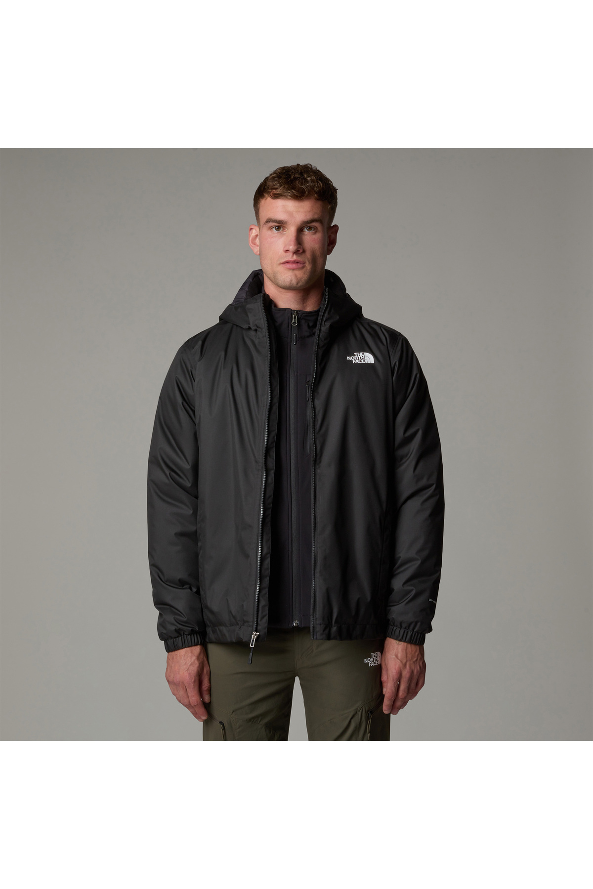 THE NORTH FACE Quest İzolasyonlu Erkek Siyah Mont