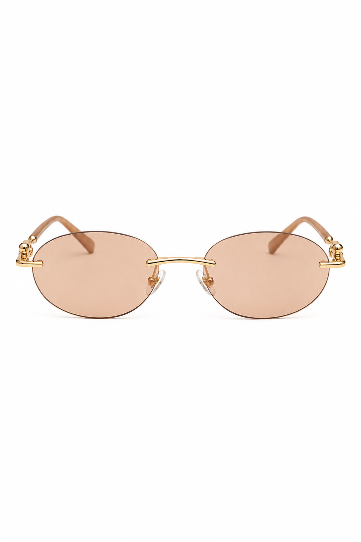 By Donetto Sindy Oval Gold Uv Korumalı Güneş Gözlüğü görsel 2