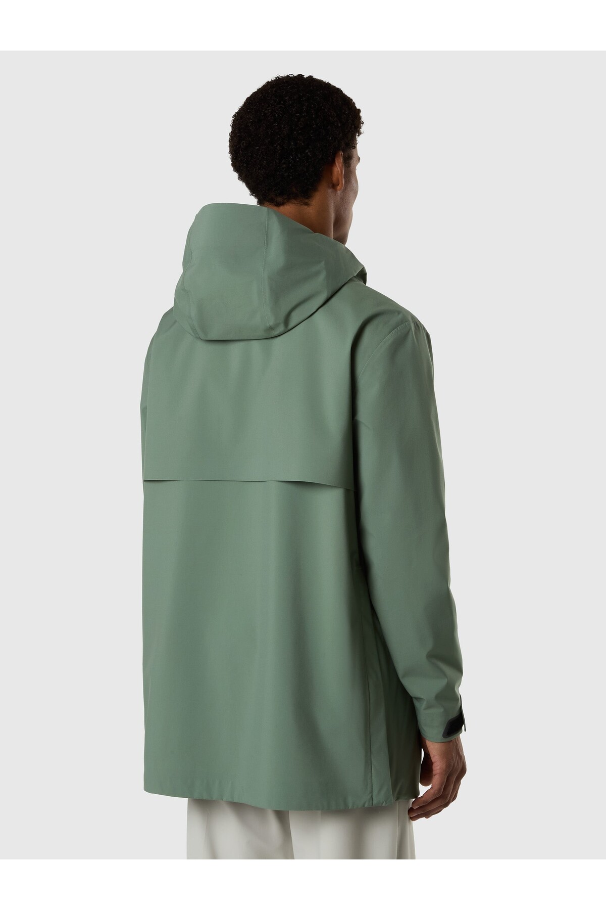 North Tech Regular Fit Commuter 3 Katmanlı Erkek Trençkot — سبز NS0000603408 — تصویر 4 از 8