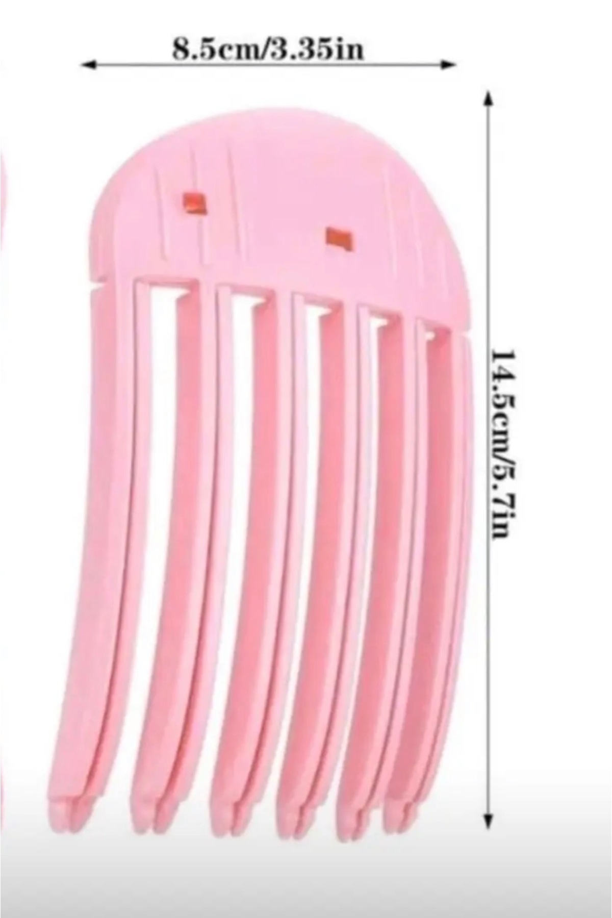 Saç Hacim Veren Sihirli Klips Büyük Boy 6 Dişli Saç Tepesi Dolgunlaştırıcı Aparat Hair Volume Clip — صورتی 262543805 — تصویر 4 از 4