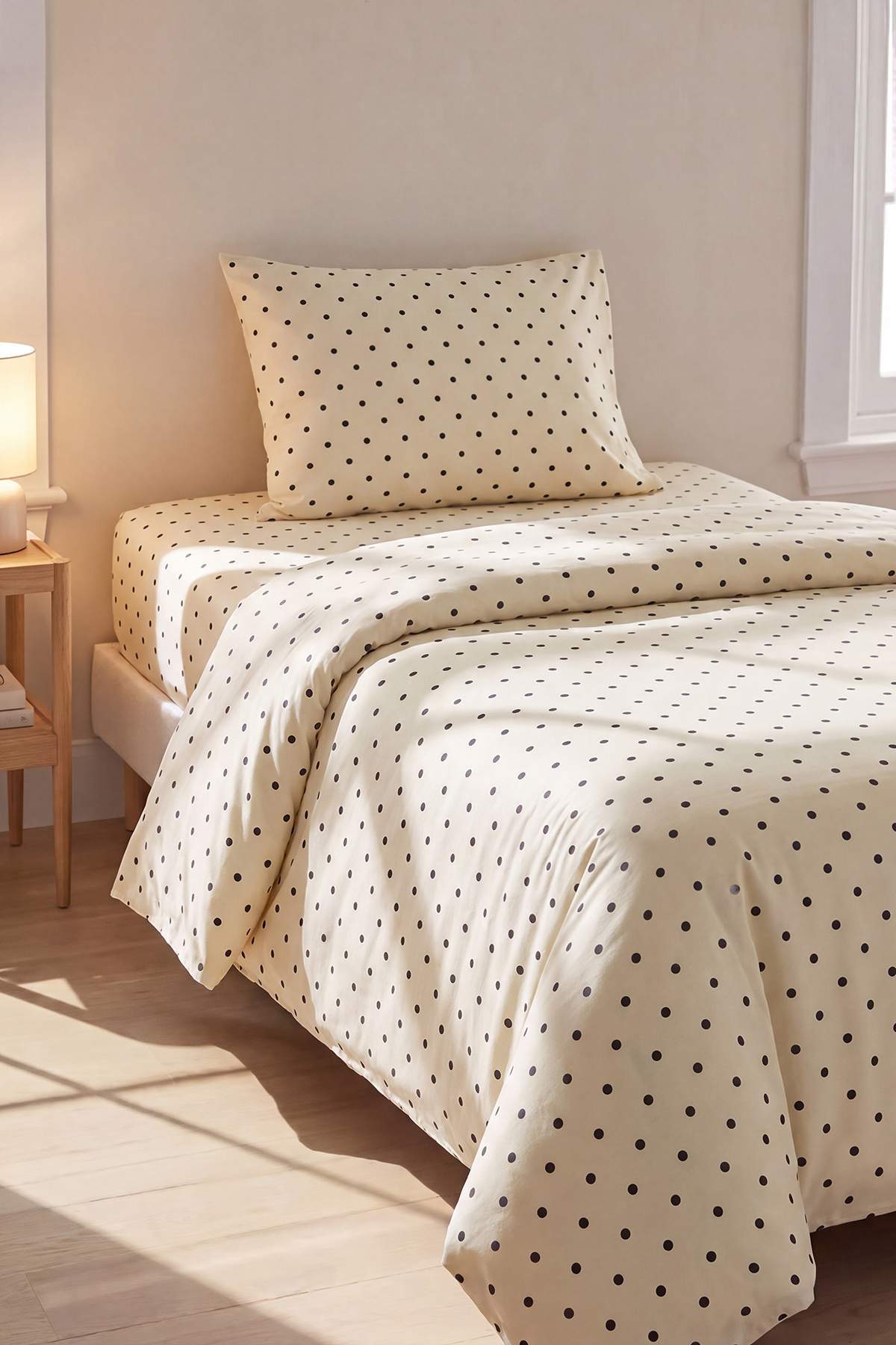 Trendyol Home Polka Dot Single Duvet Cover Set Without Sheets Tphss26Tkn00014