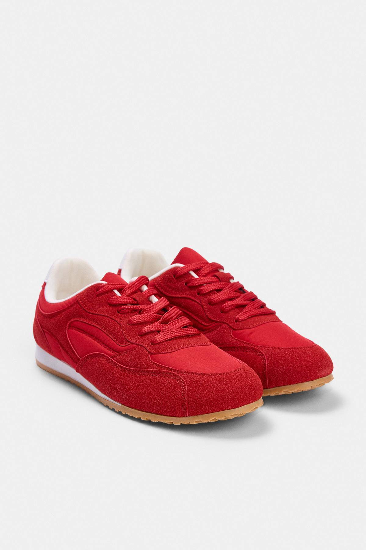 Trendyol Shoes Red Women's Retro Sneaker Takaw27Sn00004