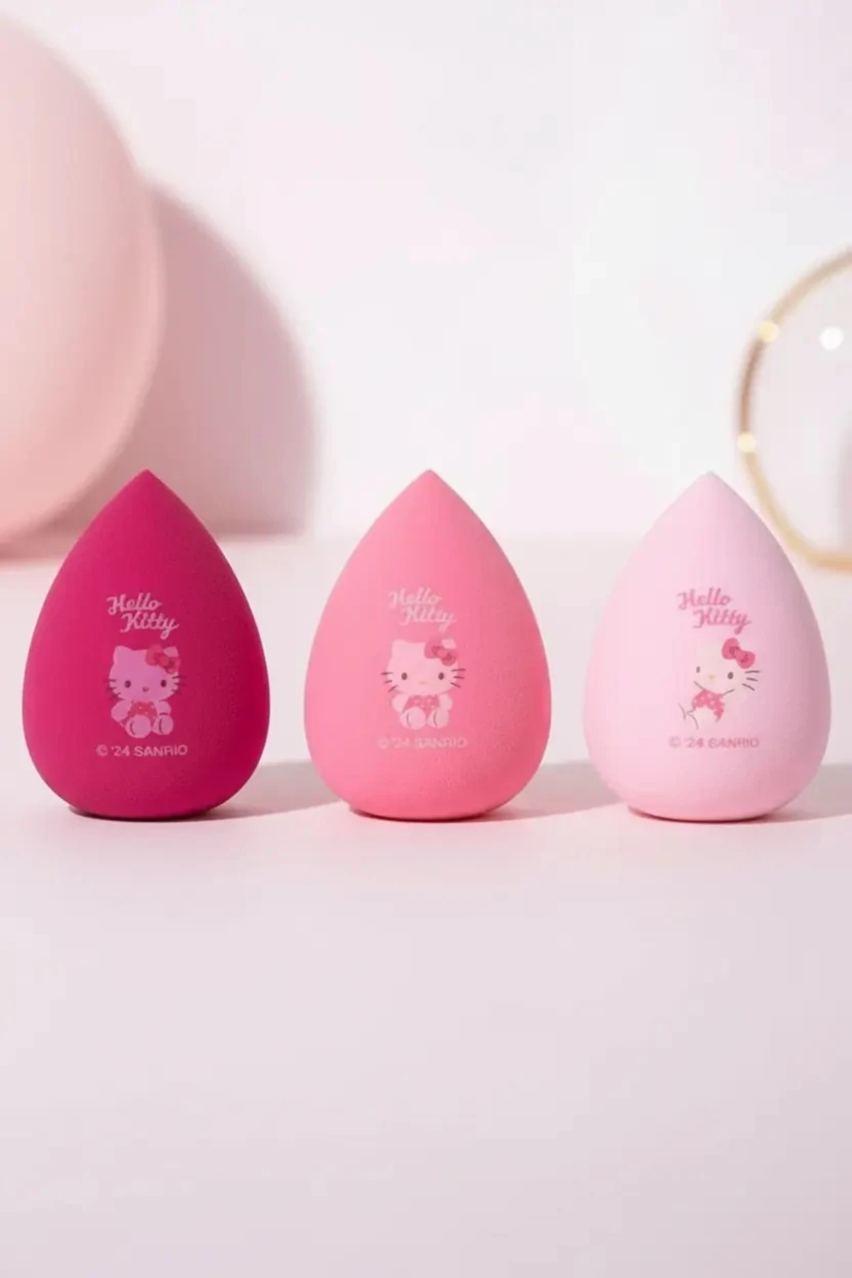 Sanrio Lisanslı Hello Kitty Makyaj Süngeri Seti - 3 Adet — 2019457710101 — تصویر 5 از 7