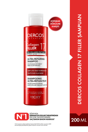 Vichy Dercos Collagen 17 Filler Şampuan 200ml