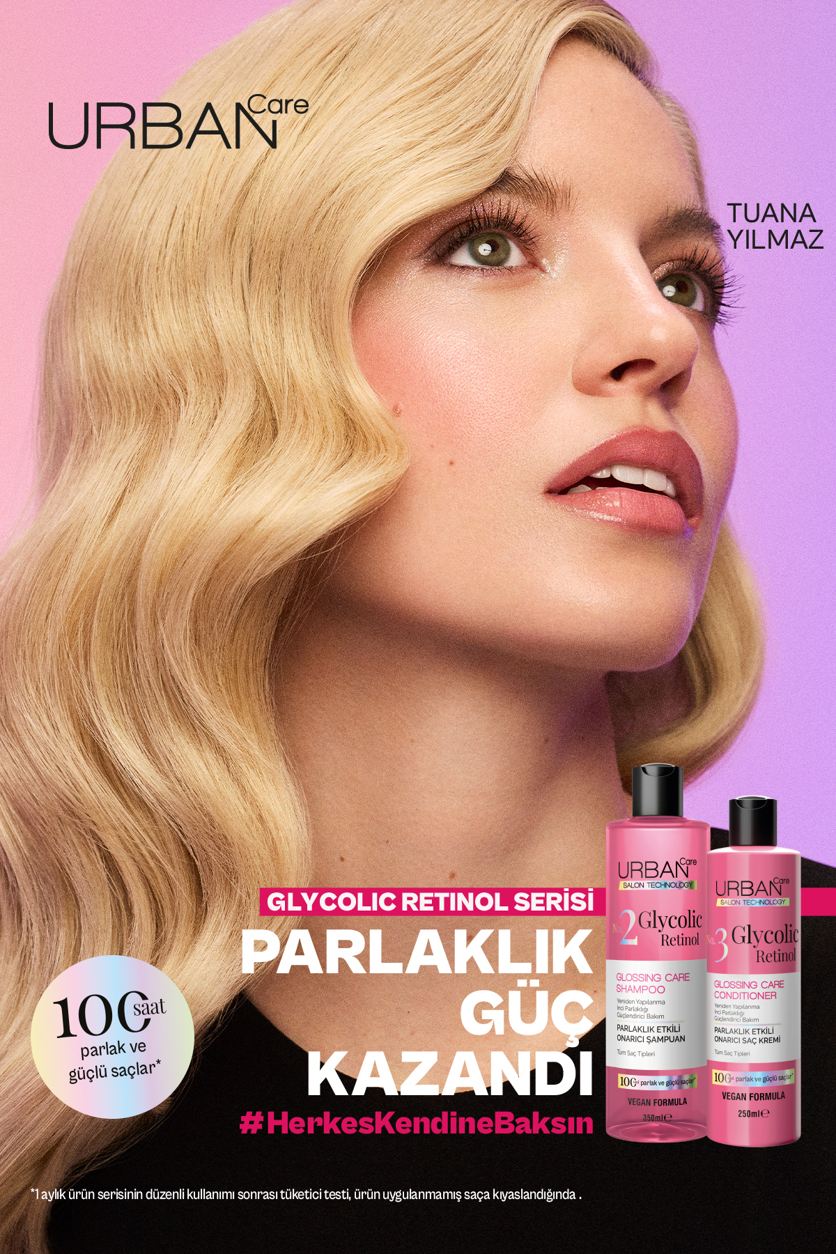 Glycolic Retinol Parlaklık Etkili Onarıcı Saç Bakım Kremi-250ml-Gloss — 8680690712753 — تصویر 5 از 9