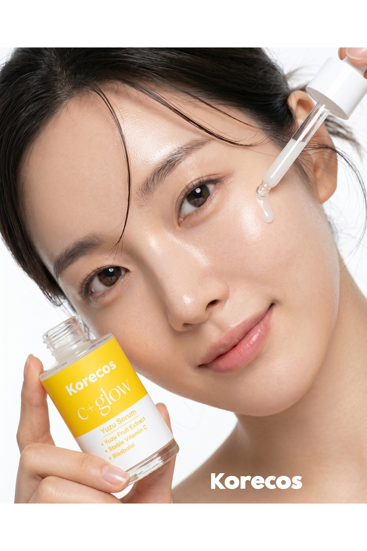 Canlandırıcı, Leke Karşıtı, Işıltı Veren C Vitamini, C+Glow Yuzu Serum, Güney Kore Serum — 002 — تصویر 8 از 9