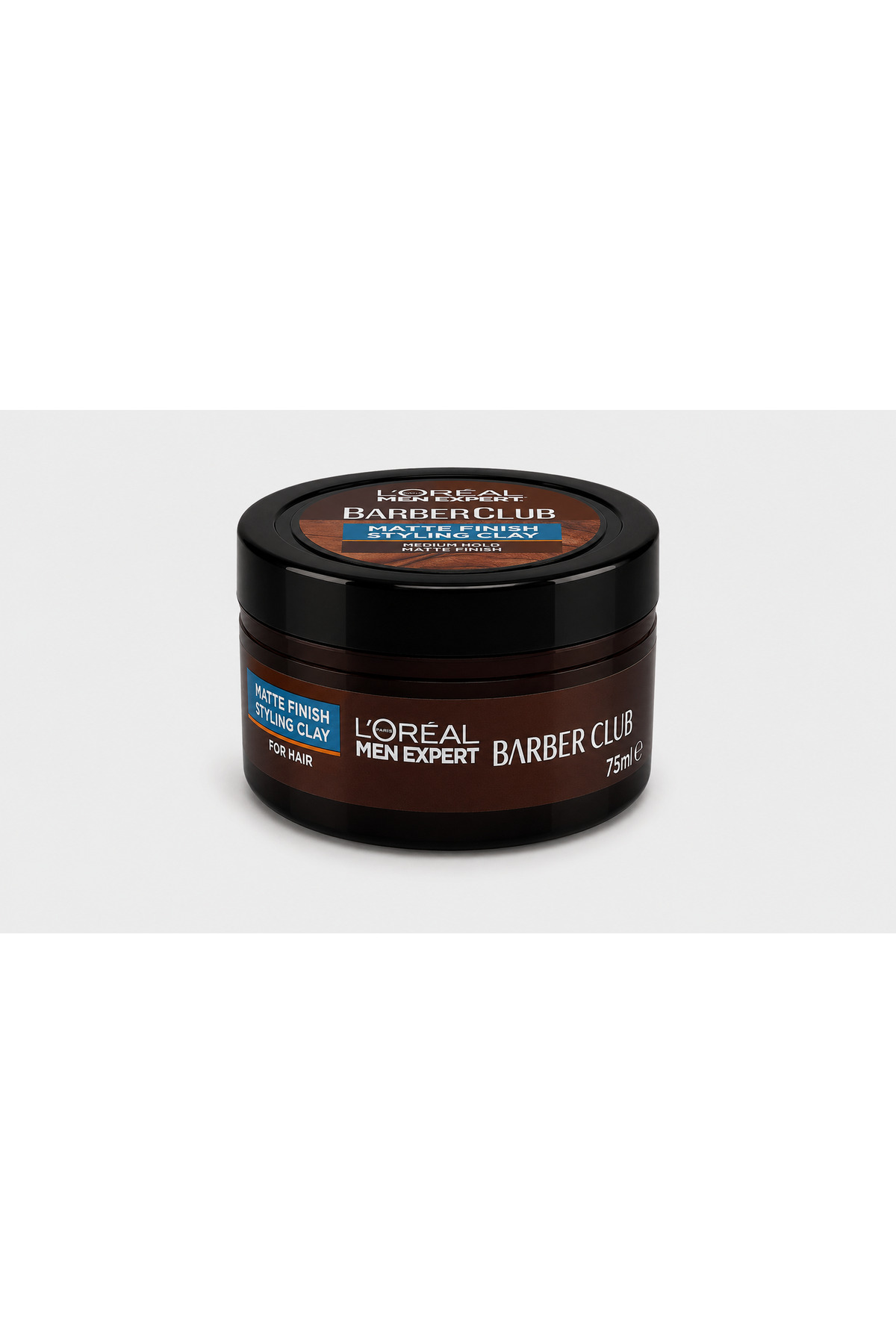 L'Oreal Paris Barber Club Orta Tutuş Mat Görünümlü Saç Şekillendirici Killi Wax 75 ml — MATTEADANİS