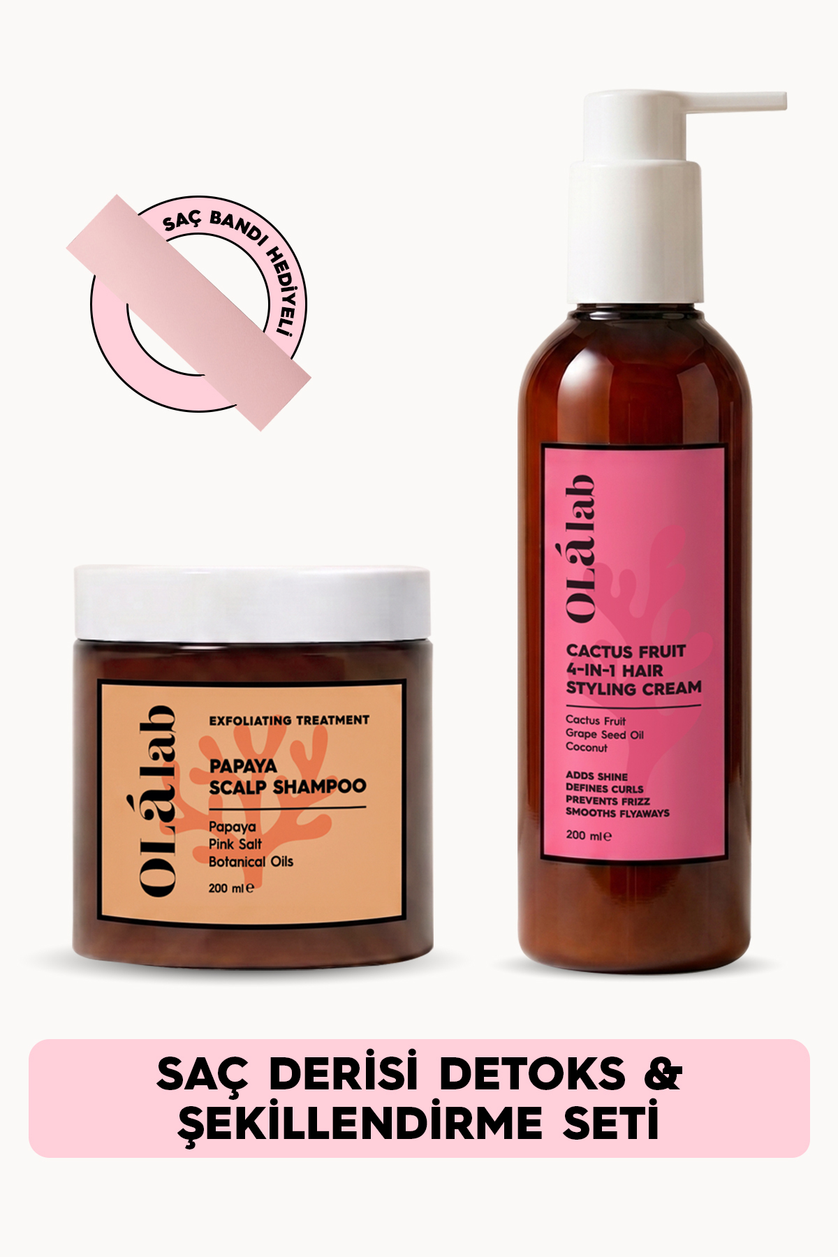 OlaLab Saç Detoks & Şekillendirme Seti — Sac_Set