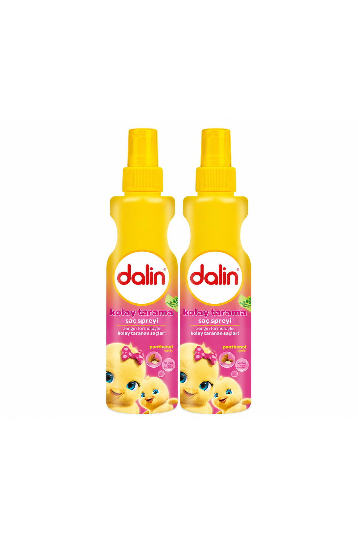 Dalin KOLAY TARAMA BADEM YAĞLI SAÇ SPREY 200 ML Çocuk & Yetişkin 2 Adet — KOLAY TARAMA Badem YAĞLI