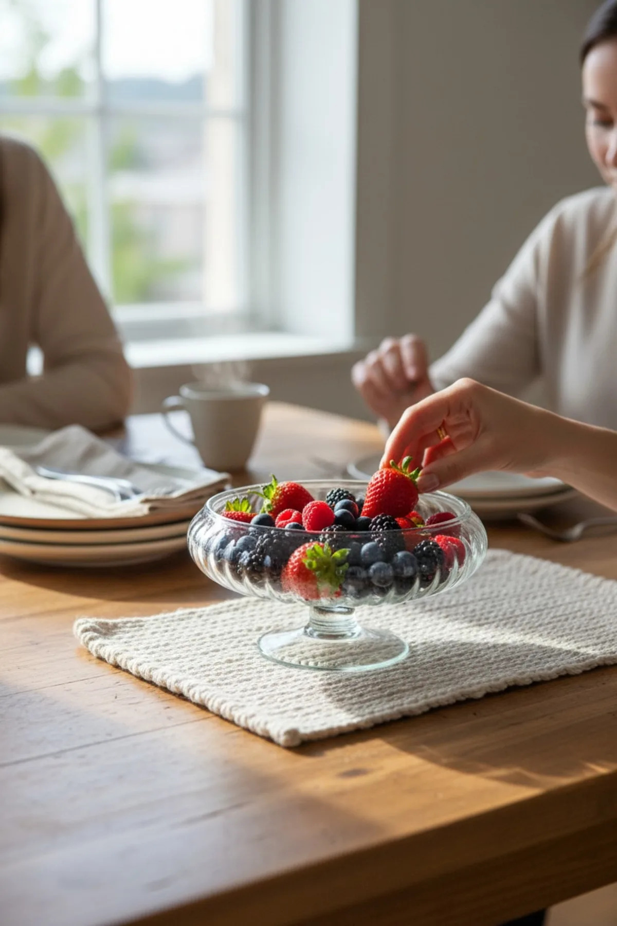 Coco Ayaklı Salata Kasesi 19 cm – Şık Cam Servis Kasesi, Sunum ve Salata Kases