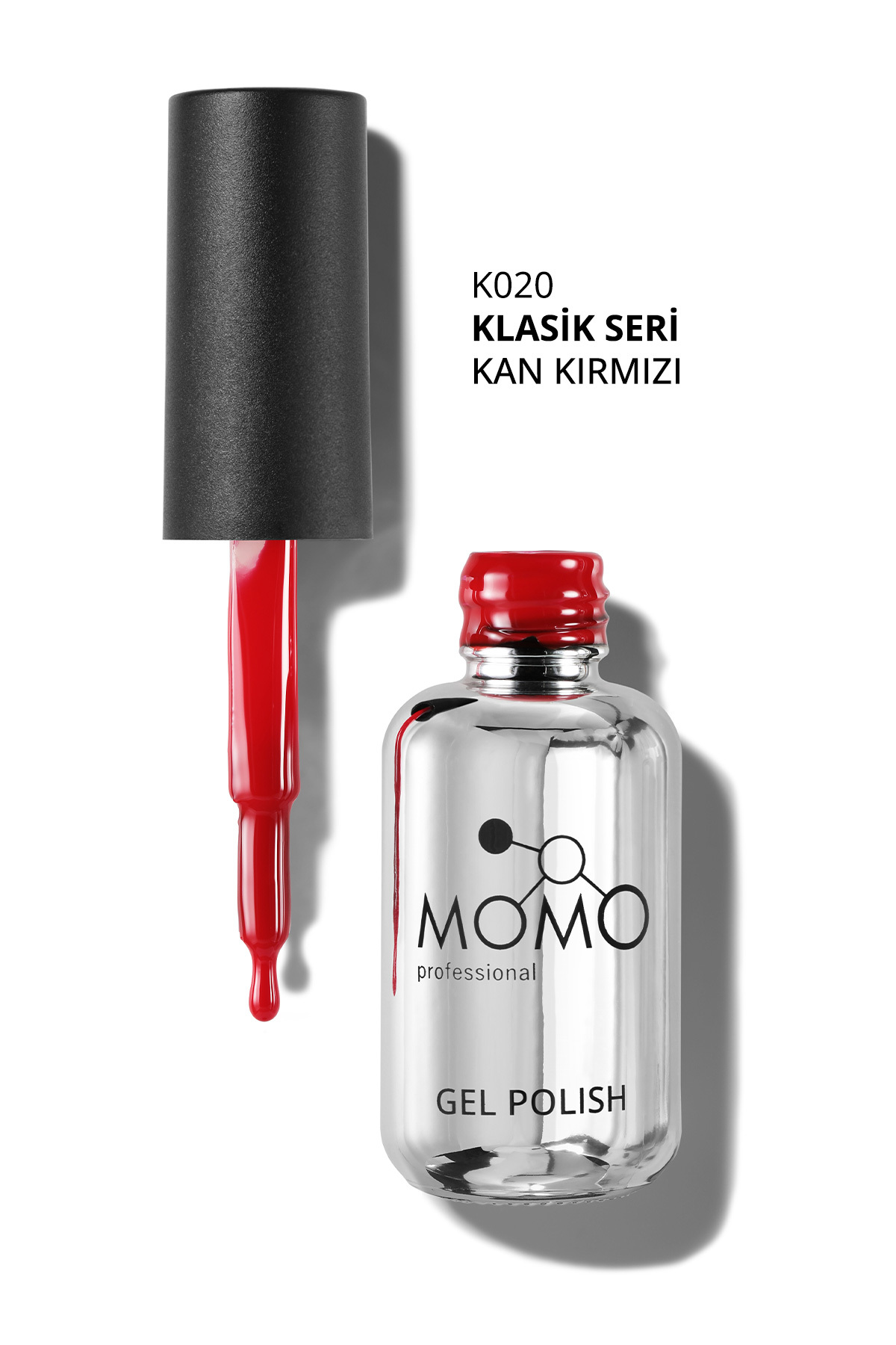 Kalıcı Oje K020, Kan Kırmızısı, 10 ml — قرمز 8860101A01S09K020 — تصویر 2 از 7