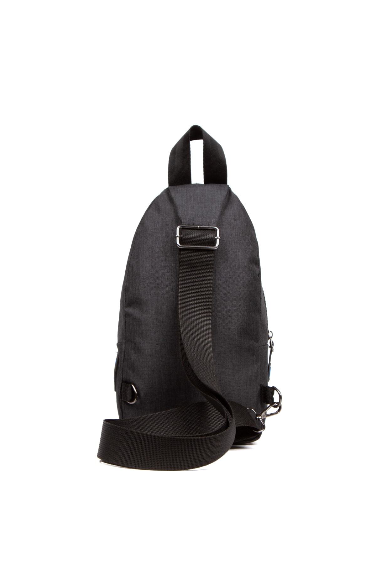 NEWISH POLO ACCESSORIES Erkek Su Geçirmez Keten Kulaklı Ve Usb Çıkışlı Bel Omuz Çantası Body Bag Freebag (19X29CM) görsel 6