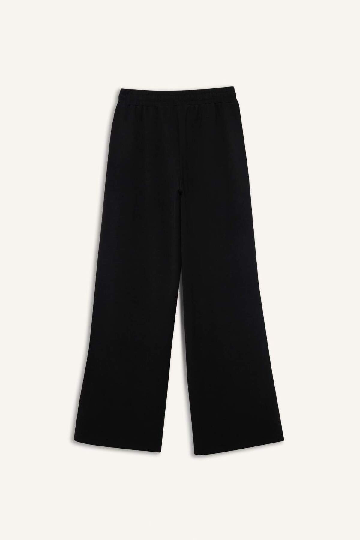 DeFacto Ultra Yumuşak Wide Leg Geniş Paça Standart Boy Modal Sporcu Pantolon D7128AX25SP görsel 7