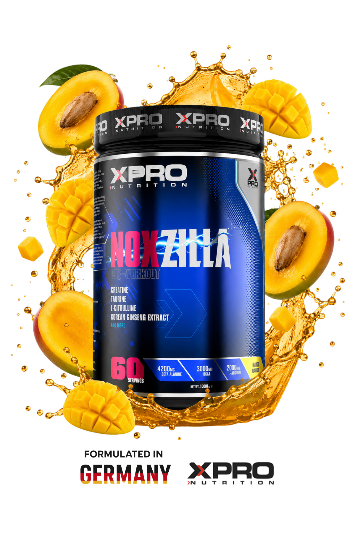 Xpro Nutrition Noxzilla Pre-Workout 1098gr- Mango - Fiyatı, Yorumları