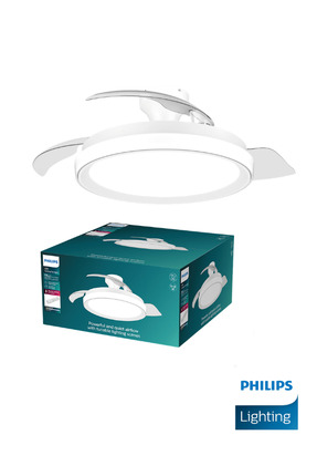 Philips Bliss 35+28W Dim Edilebilir Kumandalı Lambalı Tavan Vantilatörü