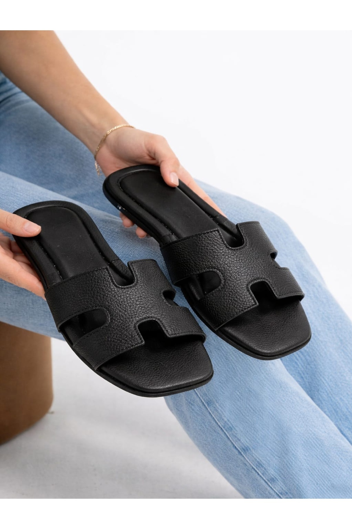 Gökçe Shoes Papuci de damă Vară Casual Papuci Sea Beach Dowry Papuci de casă ...
