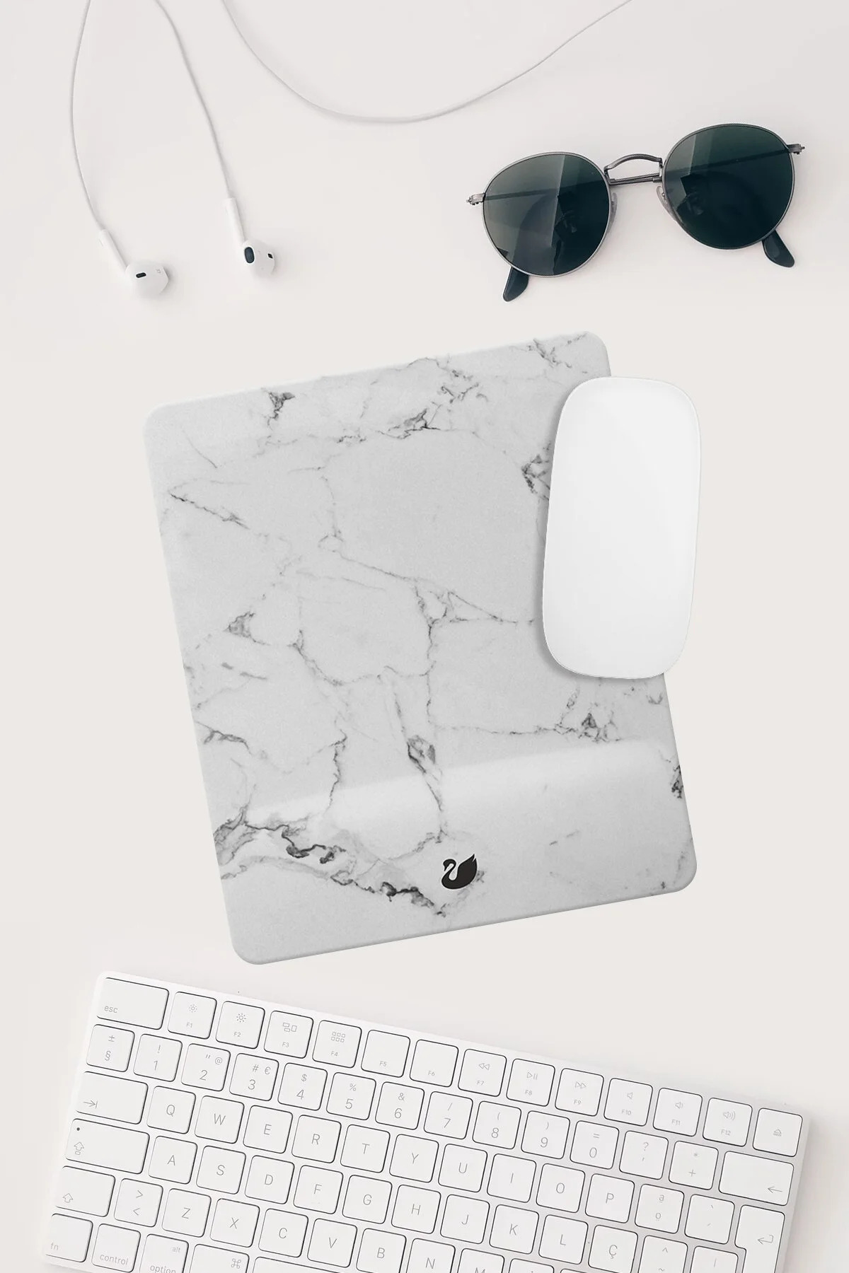 Rectangle Mouse Pad Pad with Wrist Support