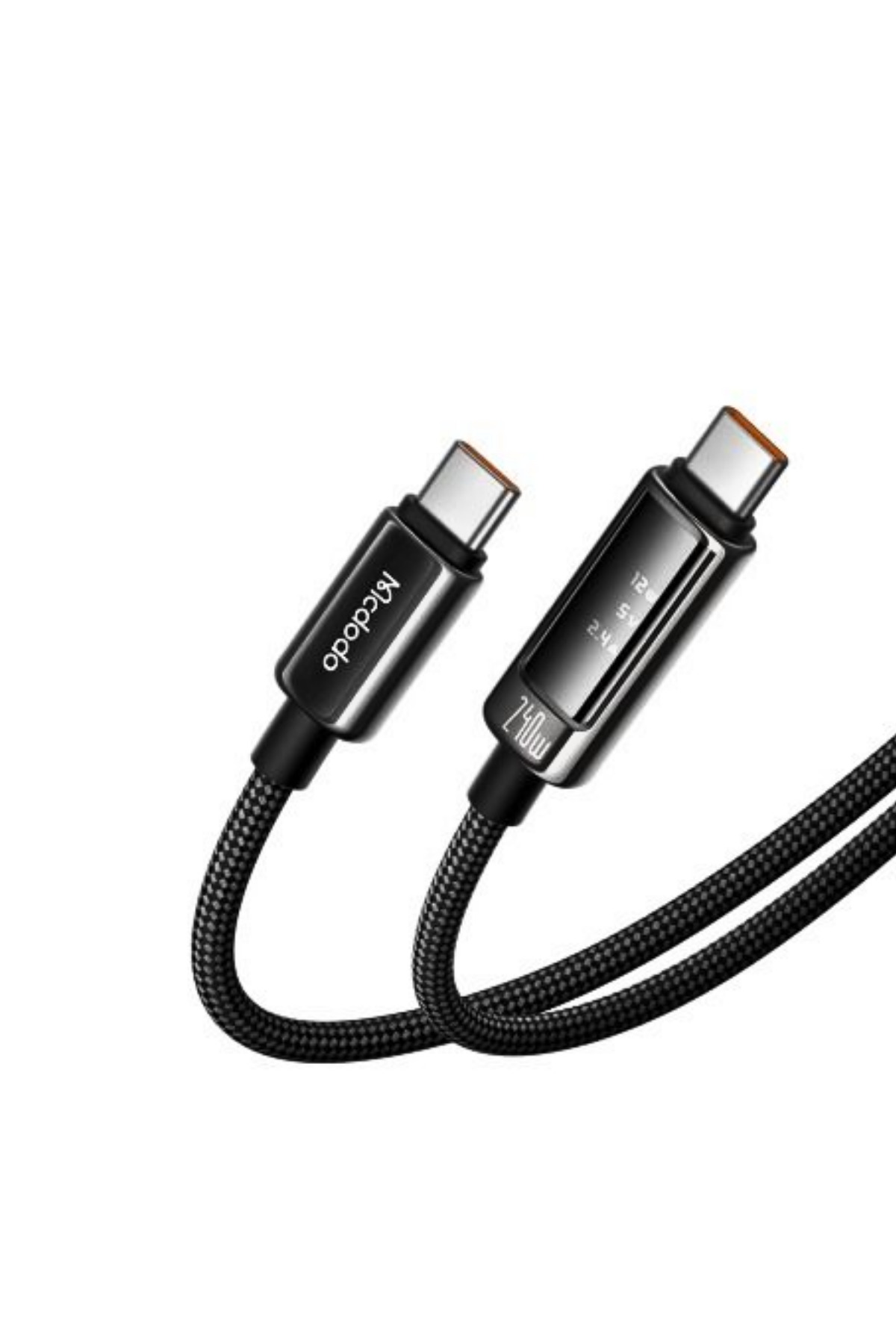Mcdodo CA-8900 USB-C to USB-C 240W OLED Ekranlı Hızlı Şarj Kablosu