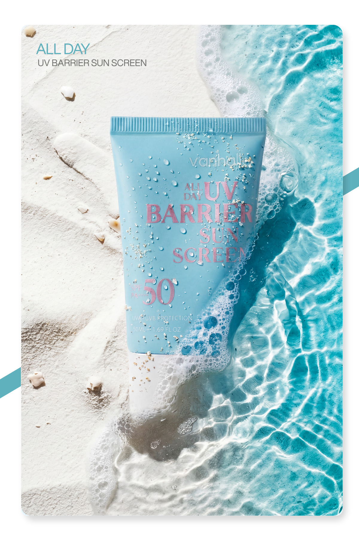 Yüksek UV Koruma | Kırışıklık Karşıtı | Aydınlatıcı Güneş Kremi SPF50+ / PA++++ 50ml — 8809961180071 — تصویر 8 از 9
