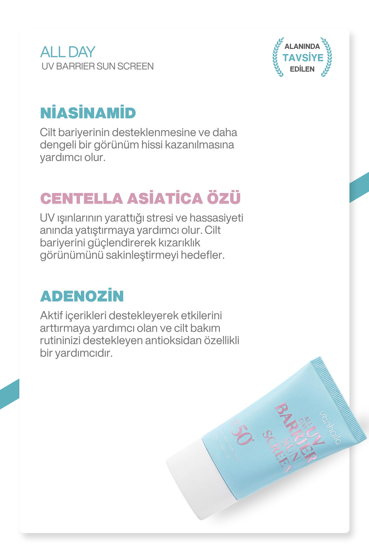 Yüksek UV Koruma | Kırışıklık Karşıtı | Aydınlatıcı Güneş Kremi SPF50+ / PA++++ 50ml — 8809961180071 — تصویر 6 از 9