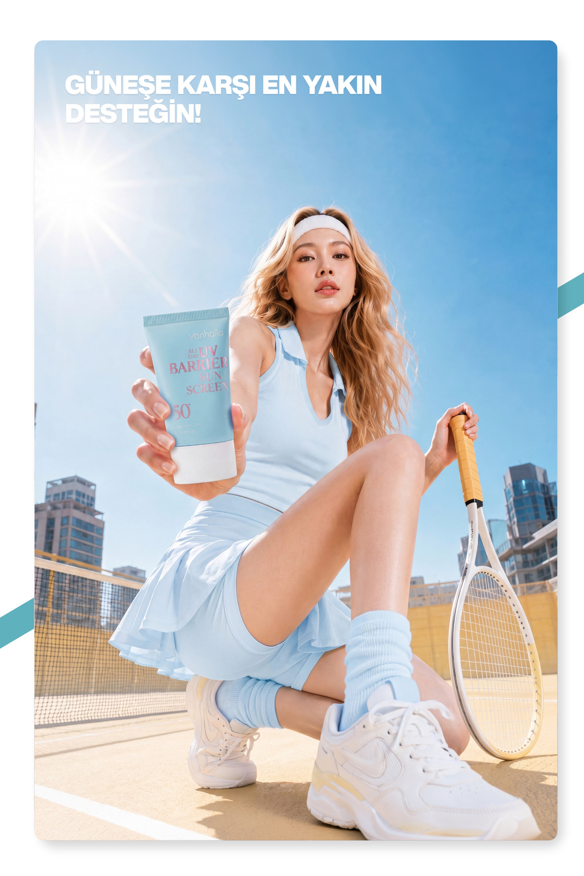 Yüksek UV Koruma | Kırışıklık Karşıtı | Aydınlatıcı Güneş Kremi SPF50+ / PA++++ 50ml — 8809961180071 — تصویر 5 از 9