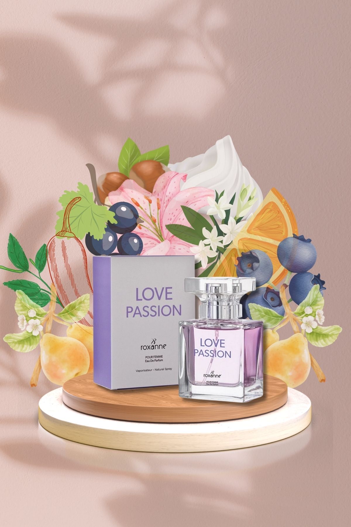 Golden Rose Love Passion Edp 100 Ml Kadın Parfümü 8697702894093