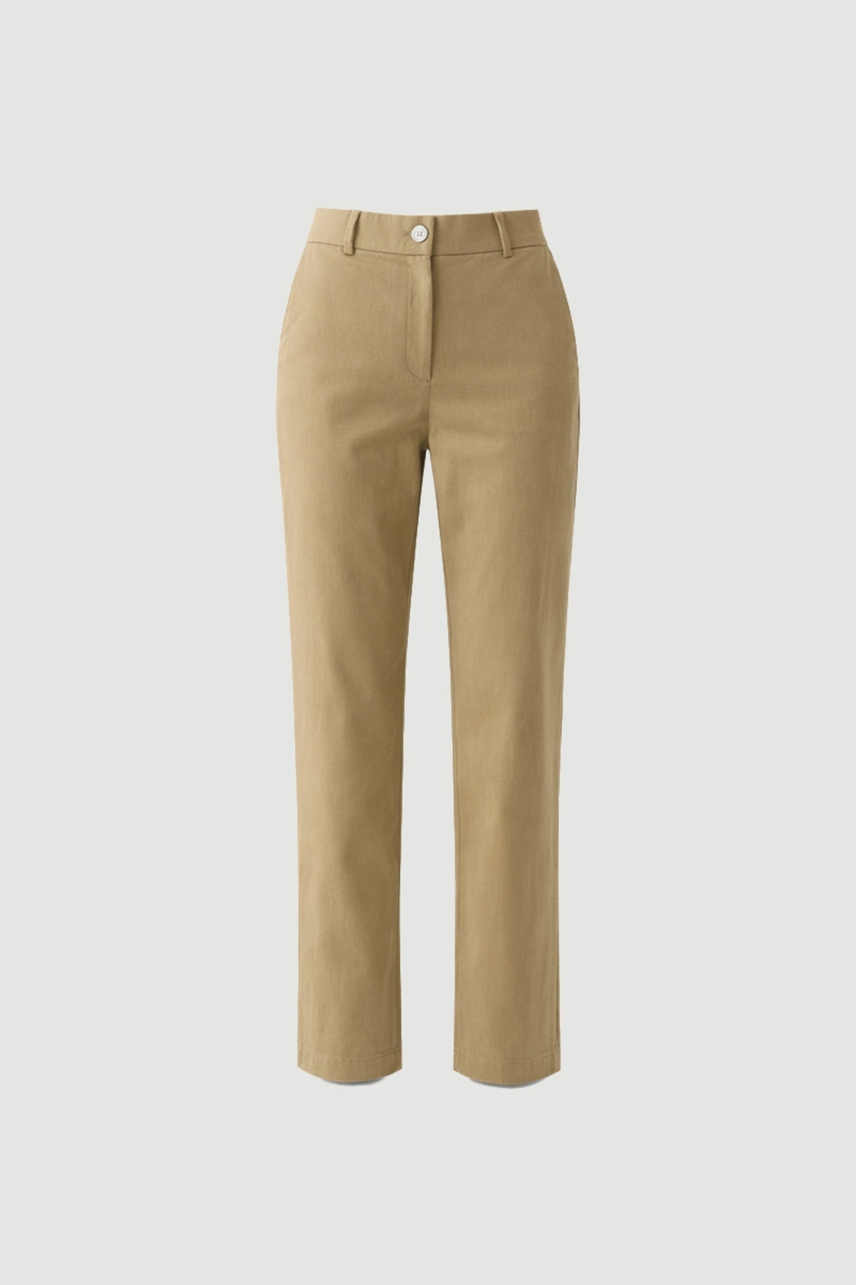 Gusto Kanvas Mom Pantolon - Haki görsel 8