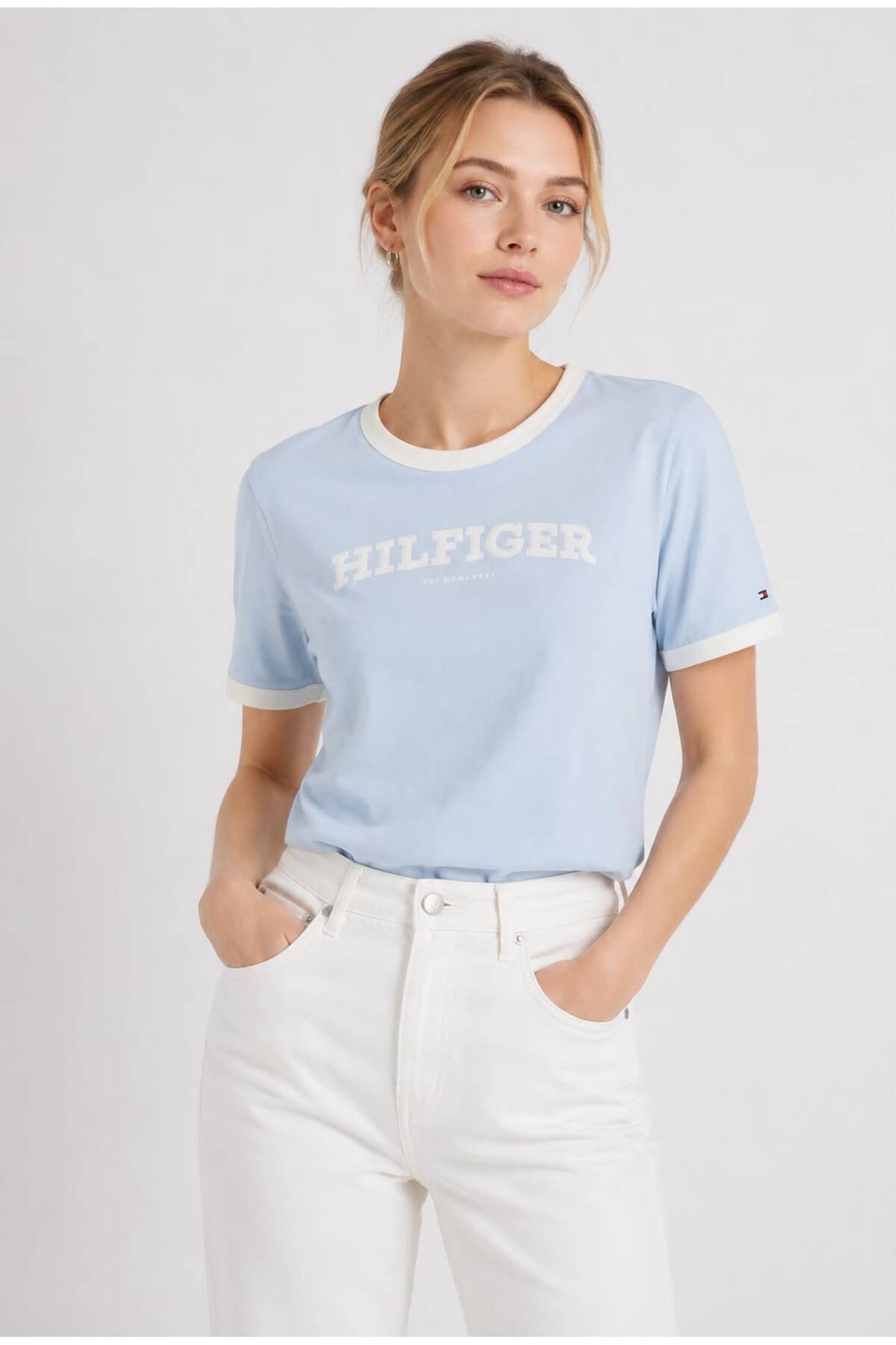 تیشرتزنانهTommy Hilfigerآبی