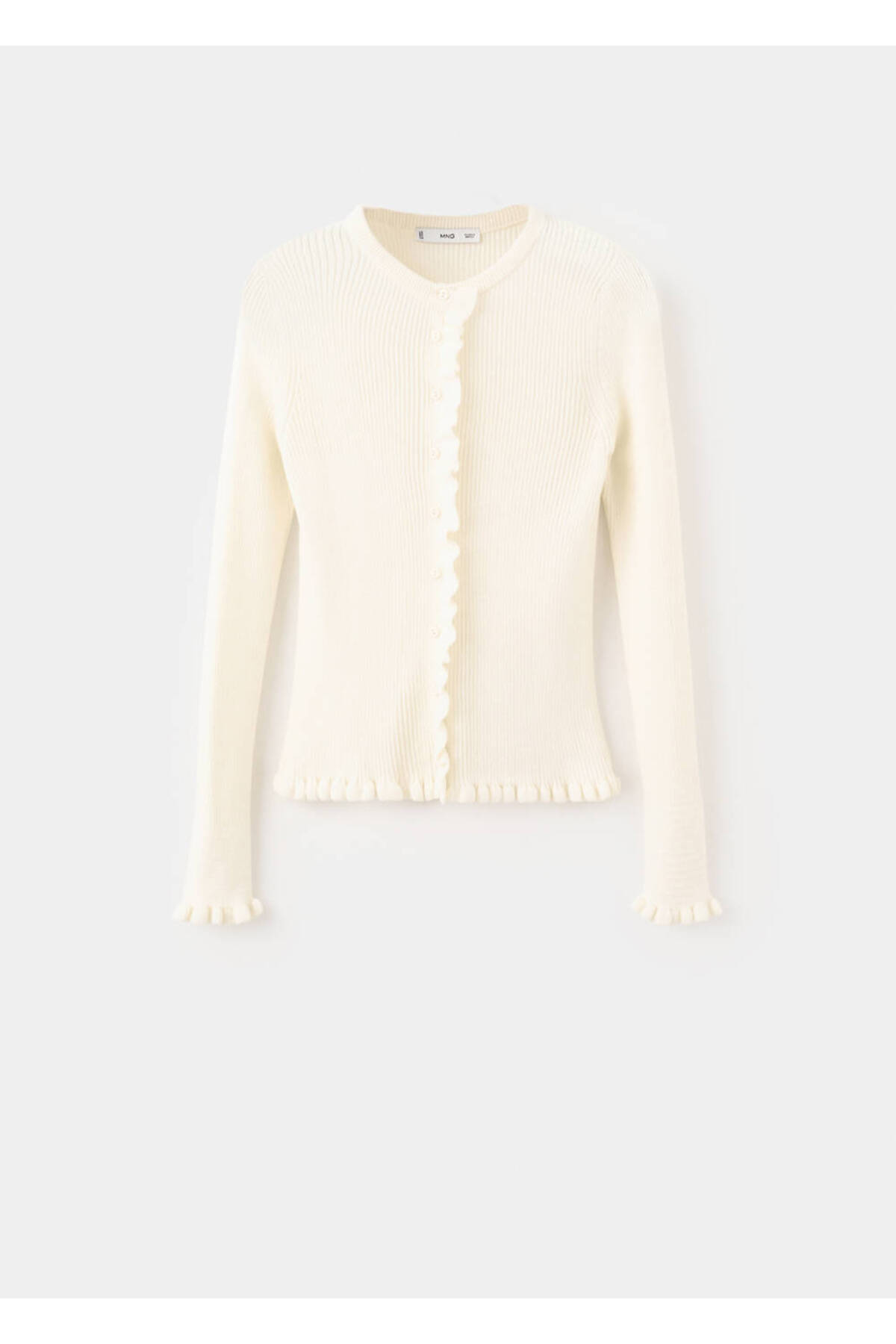 MANGO Woman Kenarları fistolu hırka görsel 3