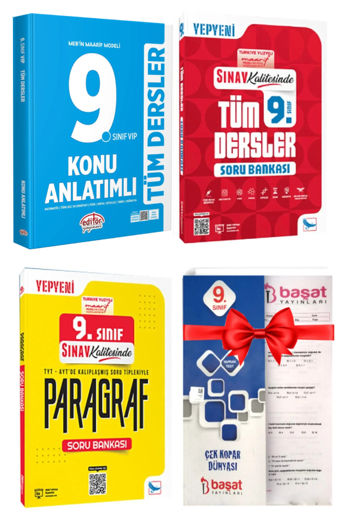 エワルトストットラー2018～19年 講演会 講義録全9冊セット Sınav Yayınları 9. Sınıf Tüm Dersler Konu Anlatımlı+ Soru Bankası+