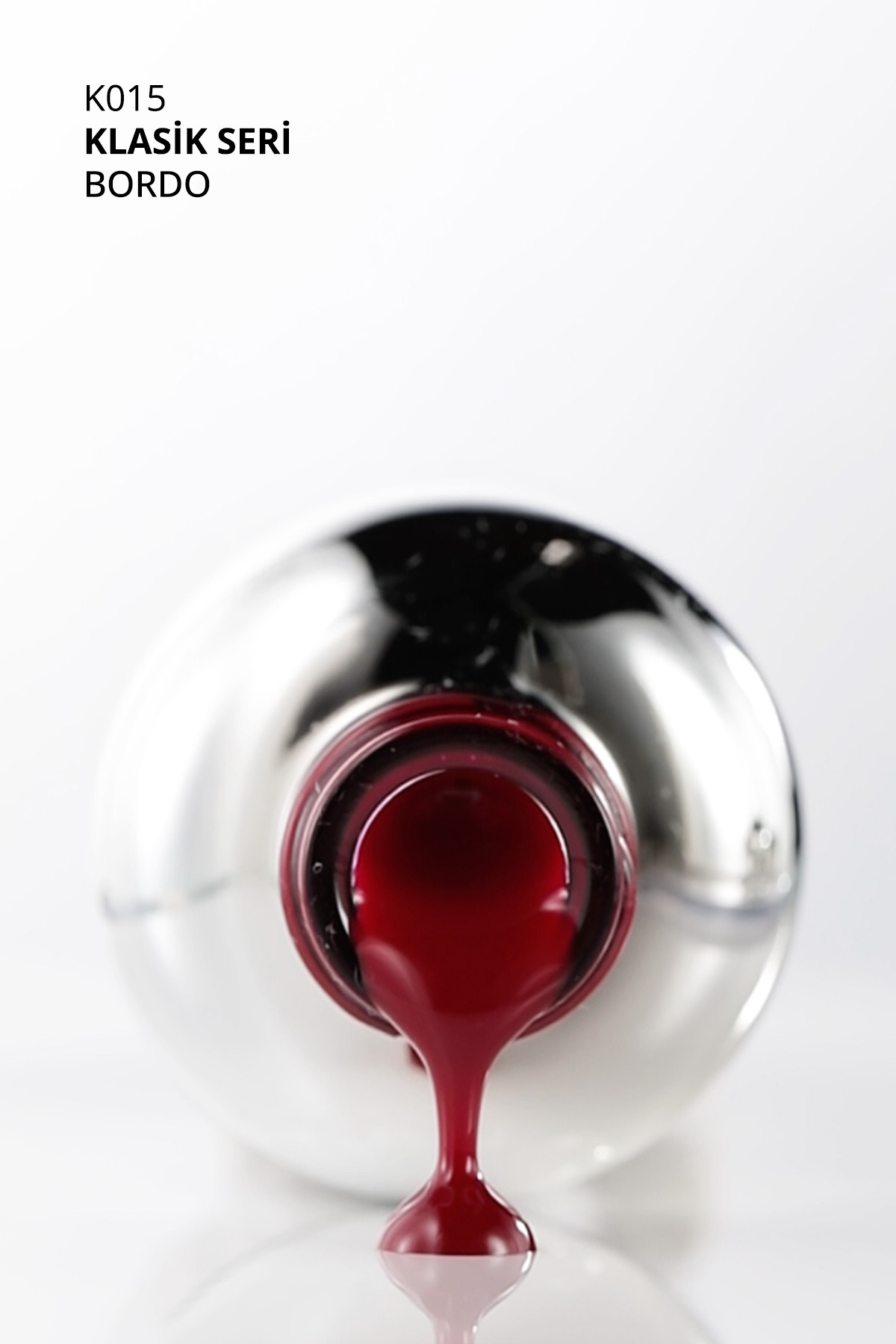 Kalıcı Oje K015, Bordo, 4 ml, TPO- FREE — زرشکی 8860101A01S01K015 — تصویر 4 از 7