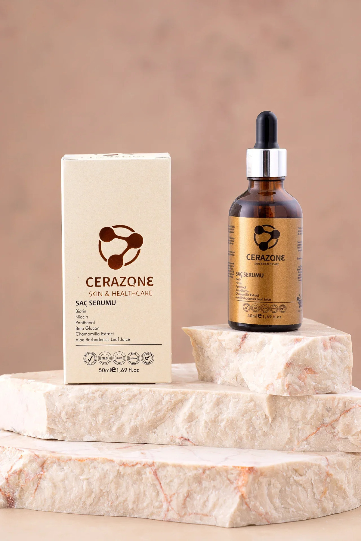 Cerazone Skin & Healthcare Saç Serumu Bakım ve Onarıcı Argan Yağı