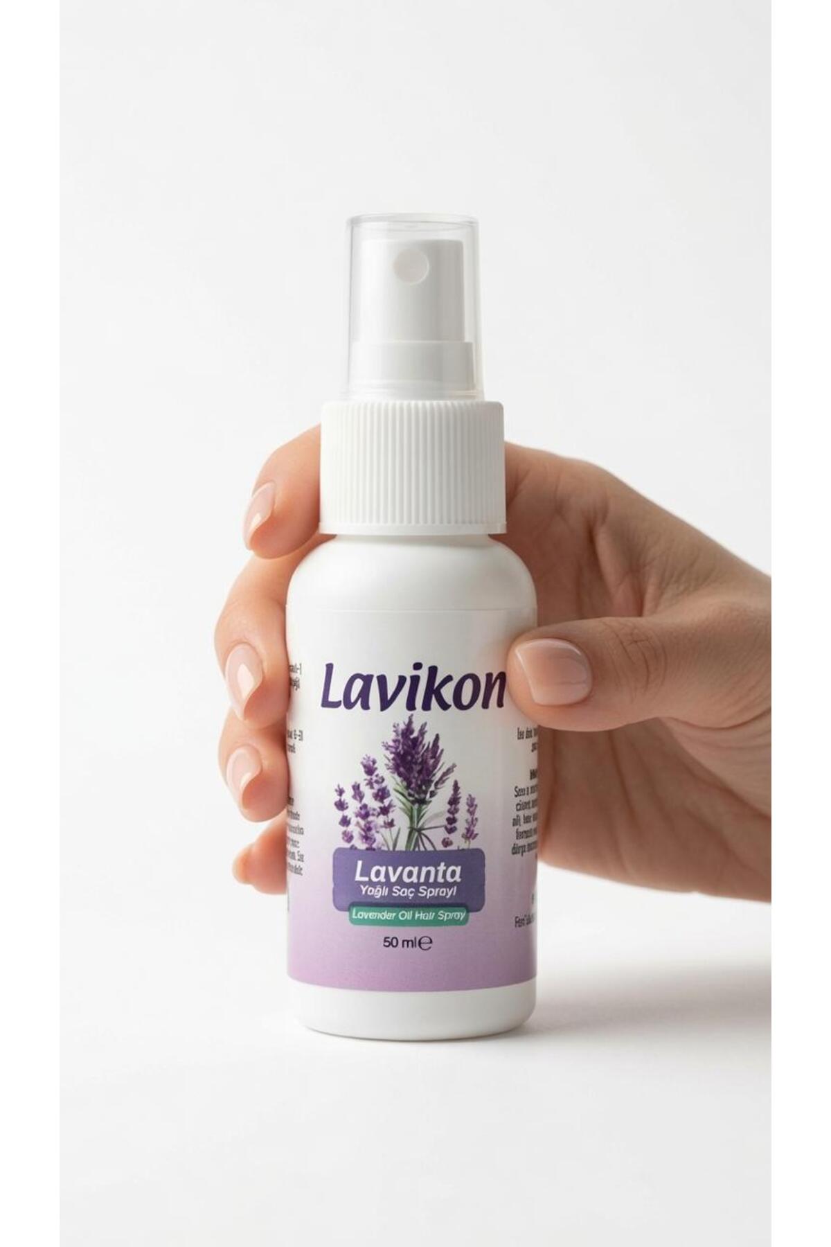 Lavanta Yağlı 50ml Saç Spreyi(BİT VE SİRKEYİ ÖNLER,KAŞINTI VE KEPEĞİ AZALTIR,SAÇ VE DERİSİNİ NEMLER) — 564645 — تصویر 5 از 5