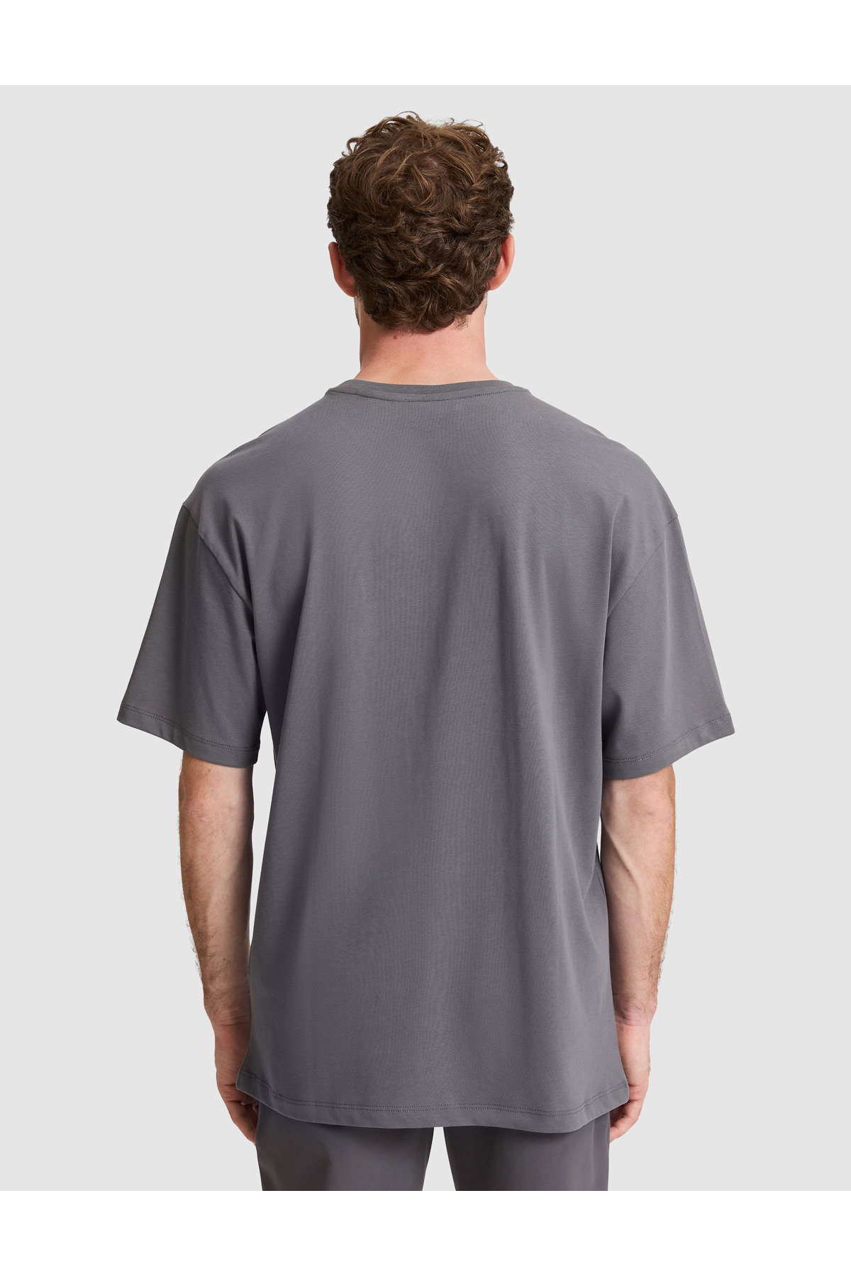 Pierre Cardin Antrasit Comfort Fit Bisiklet Yaka Tişört 50310155-VR006 görsel 5