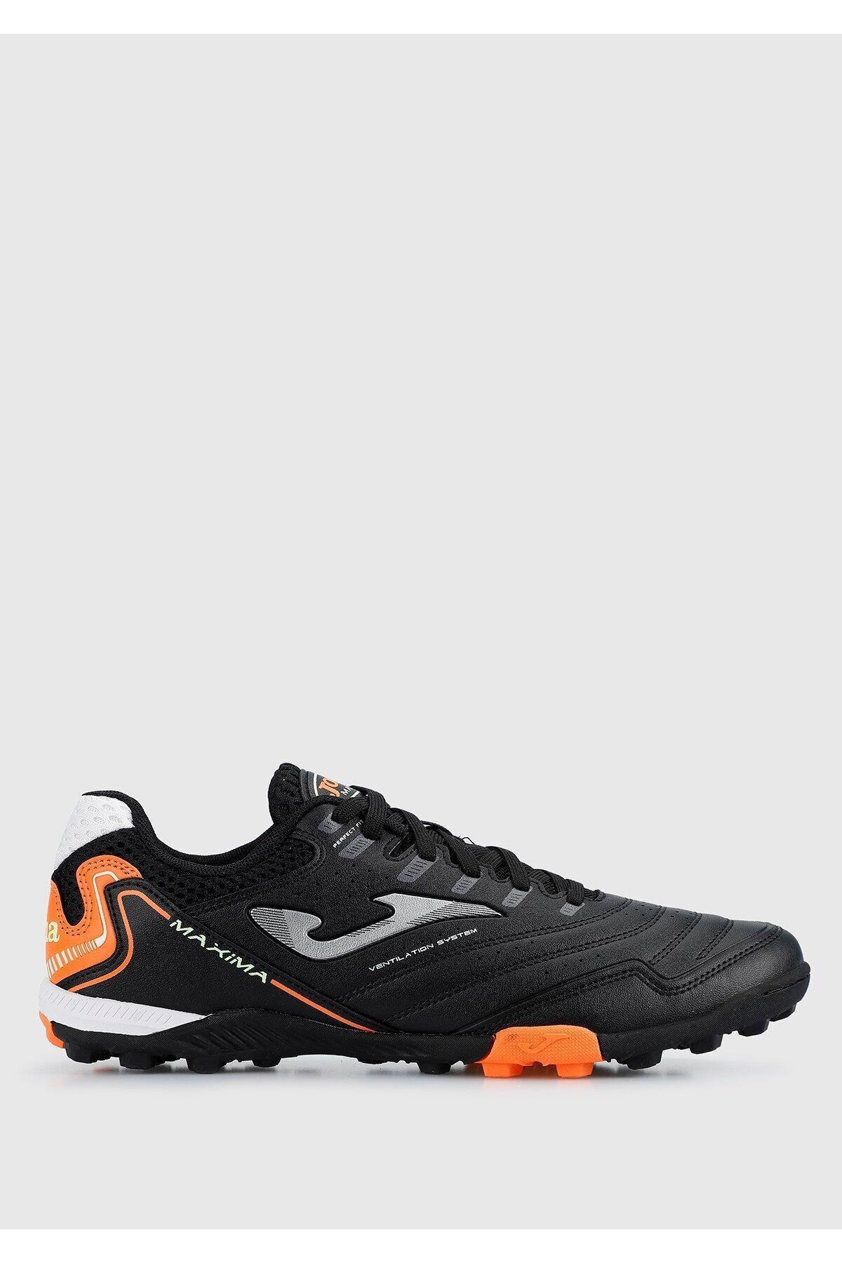 Joma Maxima 2301 Maxs2301tf Siyah/turuncu Erkek Halısaha Ayakkabısı