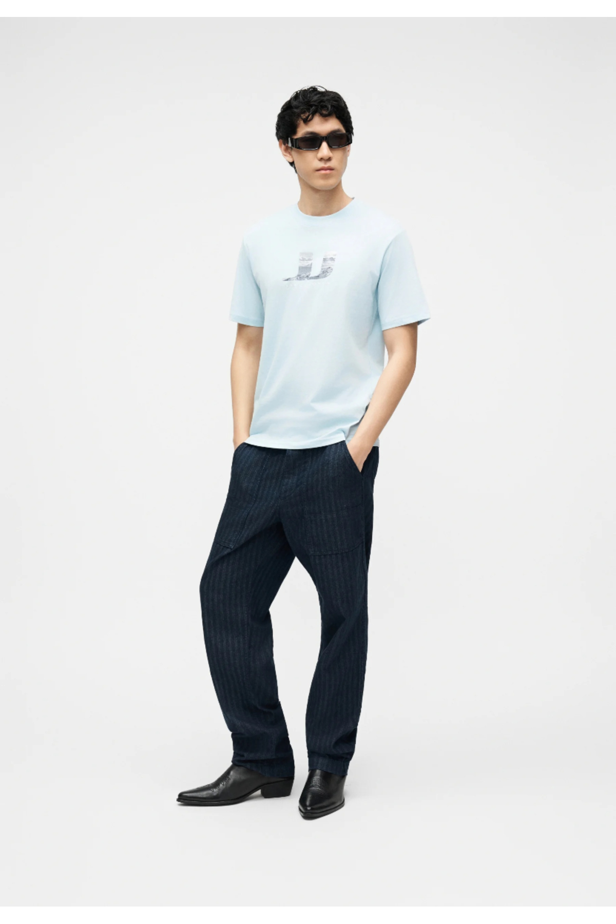 تی شرت مردانه جک جونز مدل JJ کد 12297849 جک اند جونز تی شرت Jack & Jones