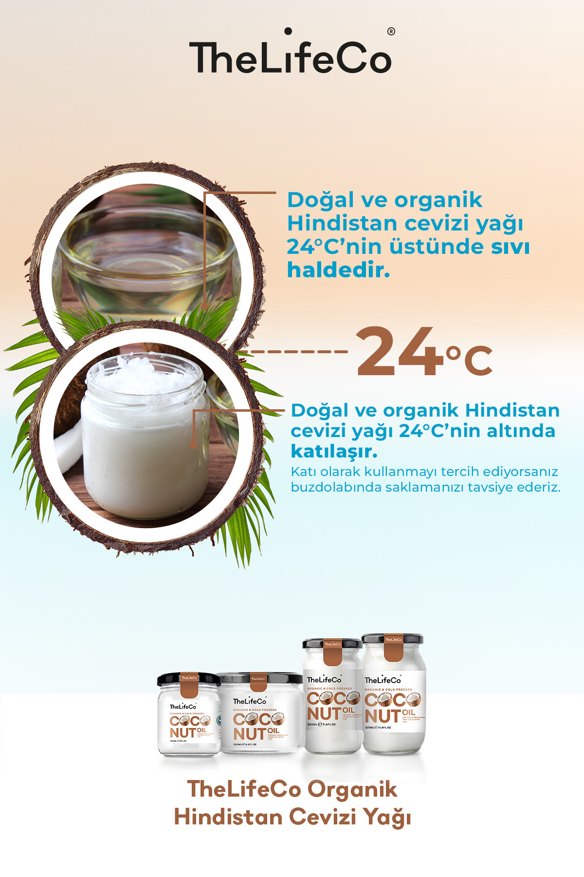 Organik, Soğuk Sıkım Hindistan Cevizi Yağı 250 Ml — PRA-2898876-6638 — تصویر 4 از 8