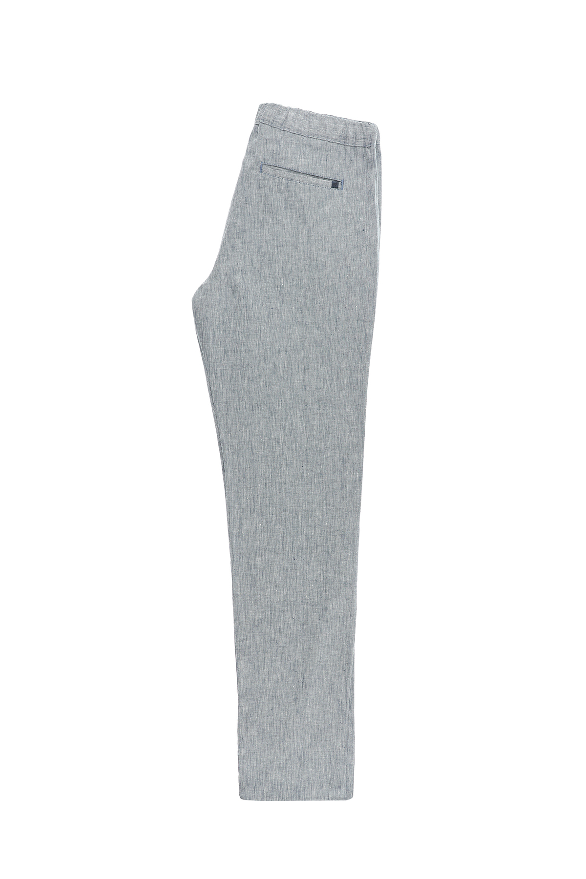 Abdullah Kiğılı Regular Fit Standart Kesim Beli Lastikli İpli Keten Jogger Pantolon görsel 3