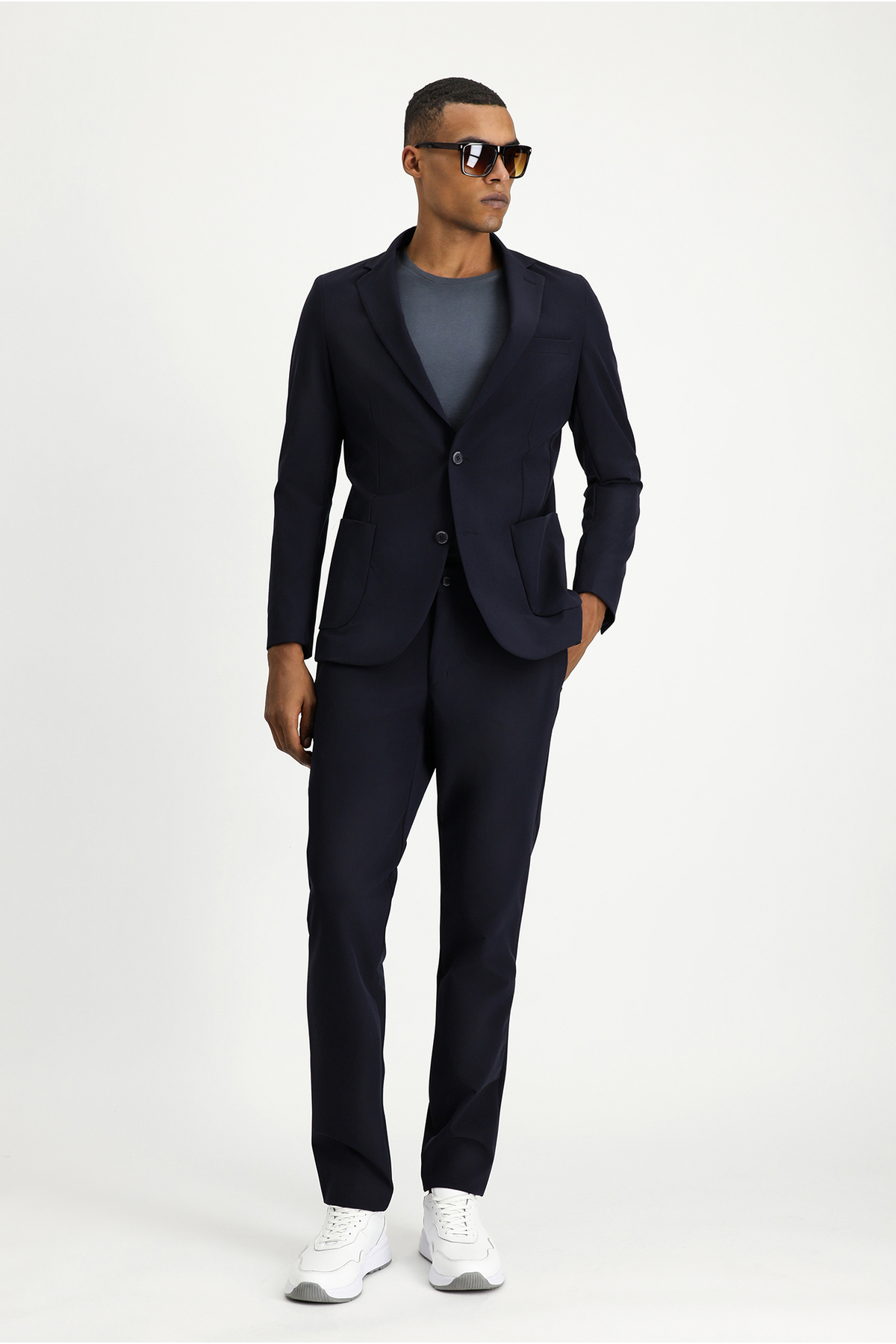 Kiğılı Techno-Line 7 Drop Super Slim Fit Eksra Dar Kesim Takım Elbise görsel 4
