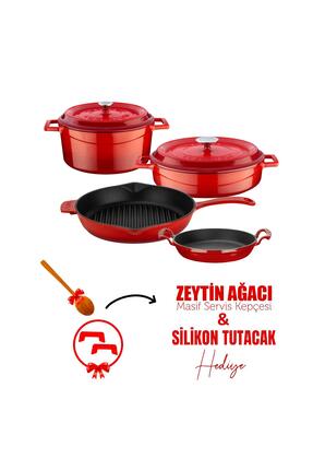 Lava Döküm Çeyiz Seti - Mutfakta Uzun Yıllar Güvenle Kullanım