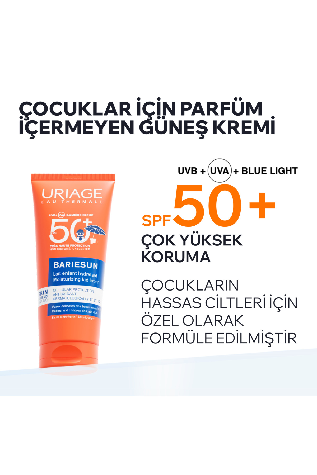 BARIESUN SPF50+ Çocuklar için Güneş Koruyucu Losyon 100 ml — UR 65242841 — تصویر 2 از 7