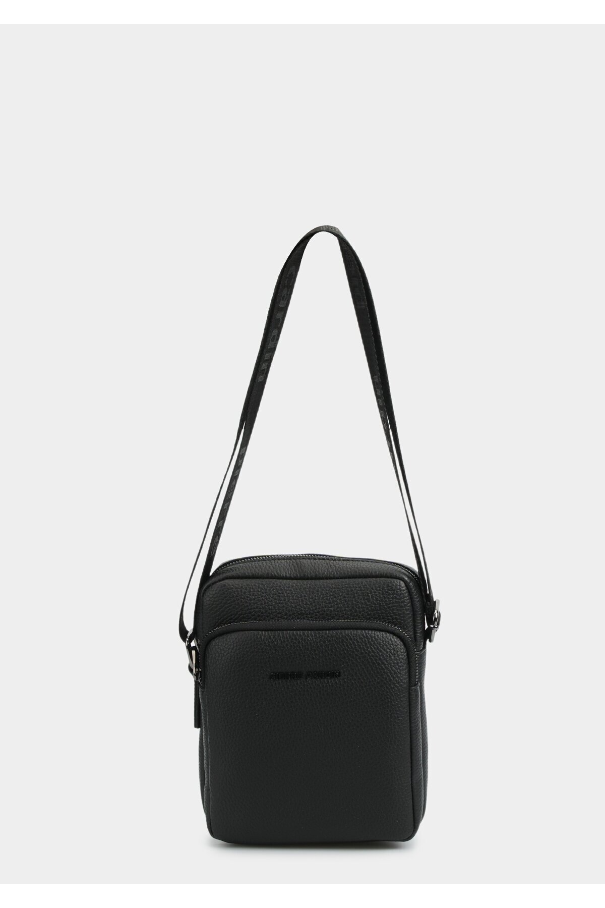 کیف کراس بادی مردانه مشکی پیر کاردین کیف رودوشی Pierre Cardin