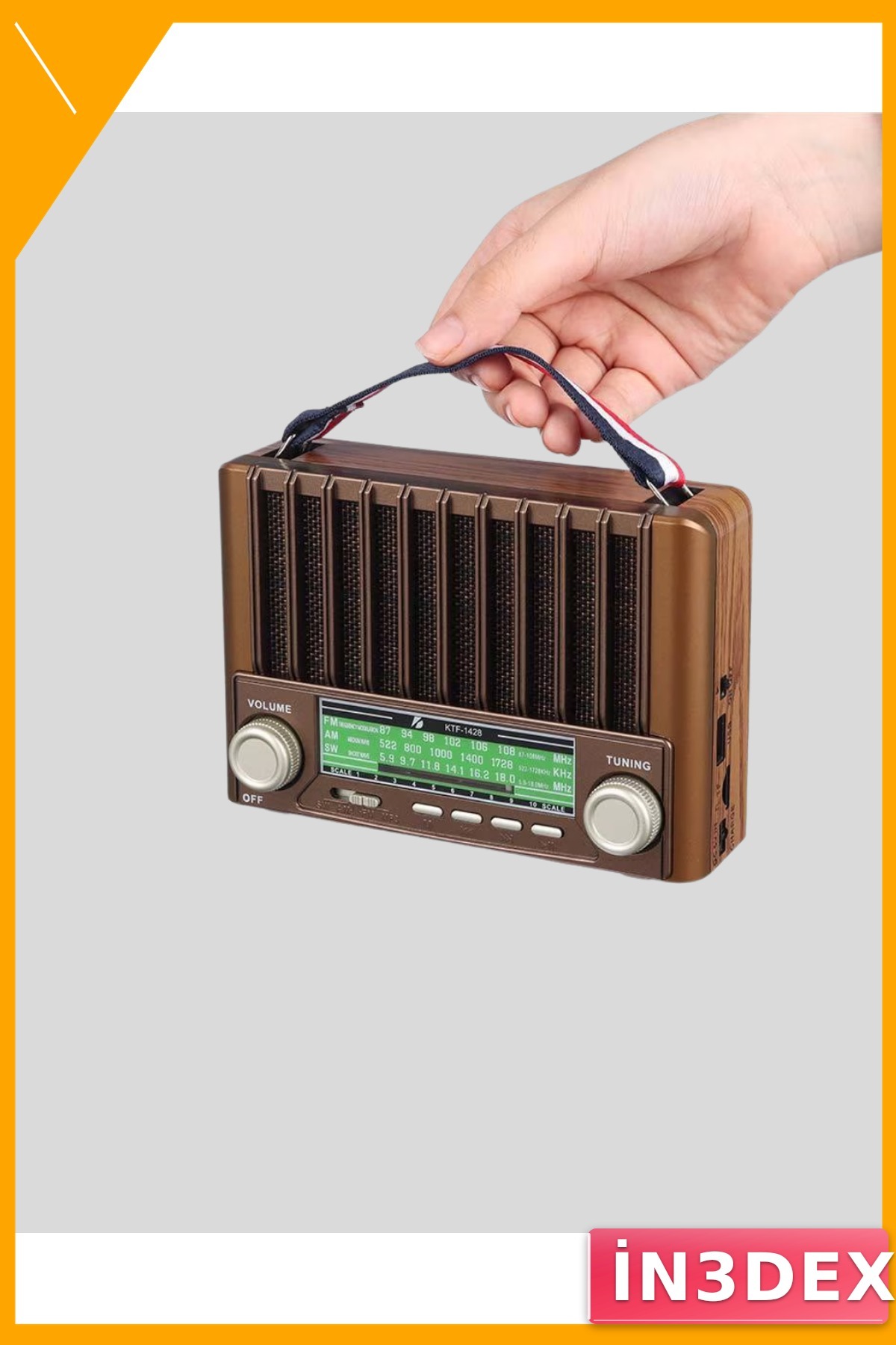 Solar Bluetooth Hoparlör FM AM SW Radyo Çok Fonksiyonlu Şarjlı Taşınabilir