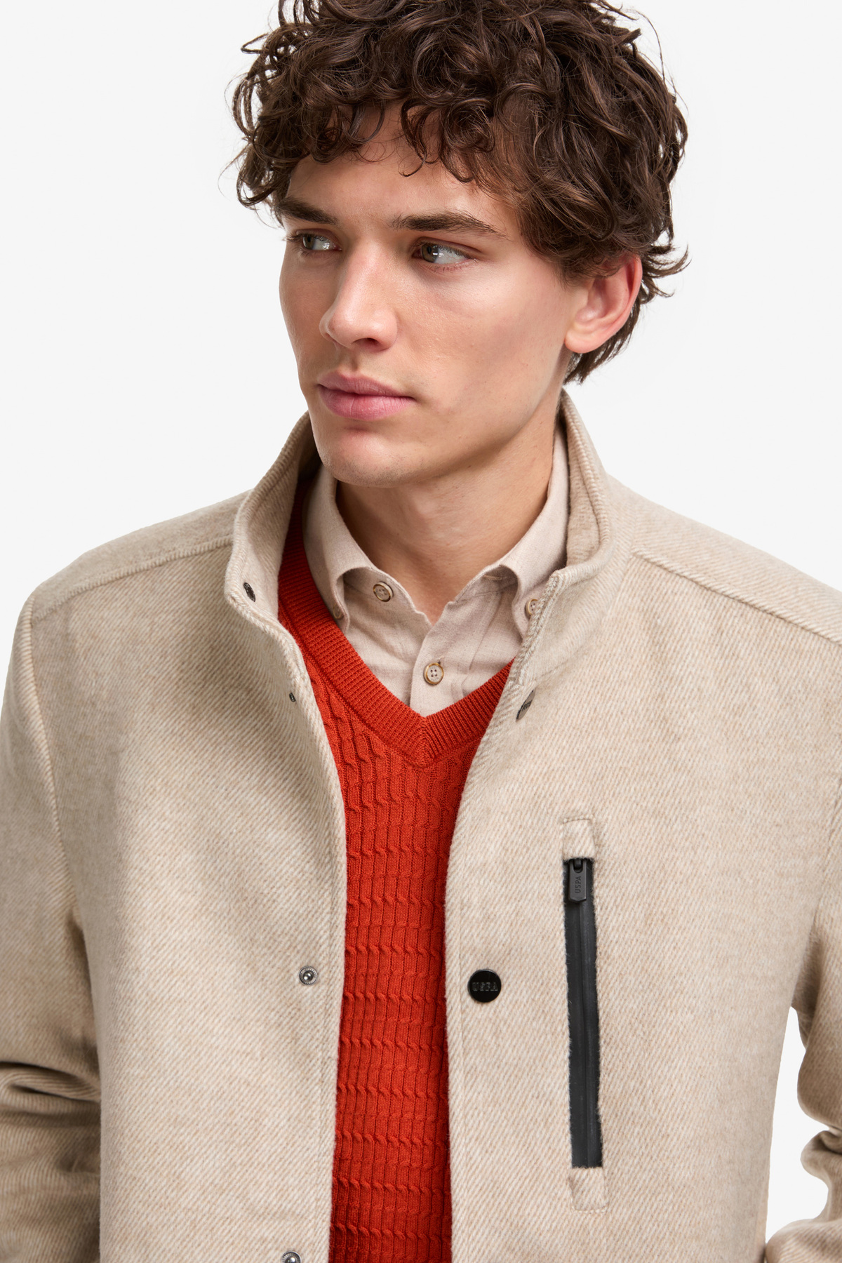 پالتو مردانه یقه ایستاده | یو اس پولو U.S. Polo Assn. 50310307 CN - تصویر 2