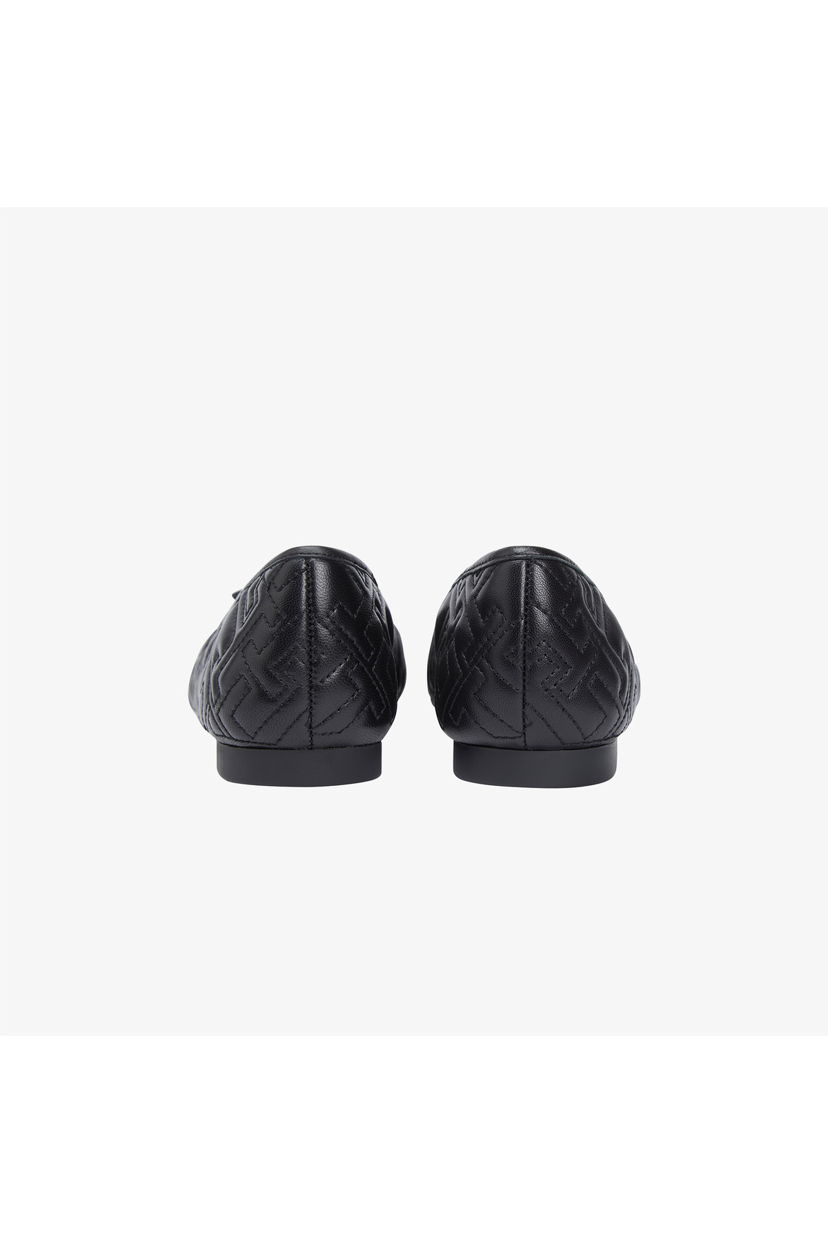کفش espadril زنانه مشکی TH QUILTED BALLERINA - FW0FW09264