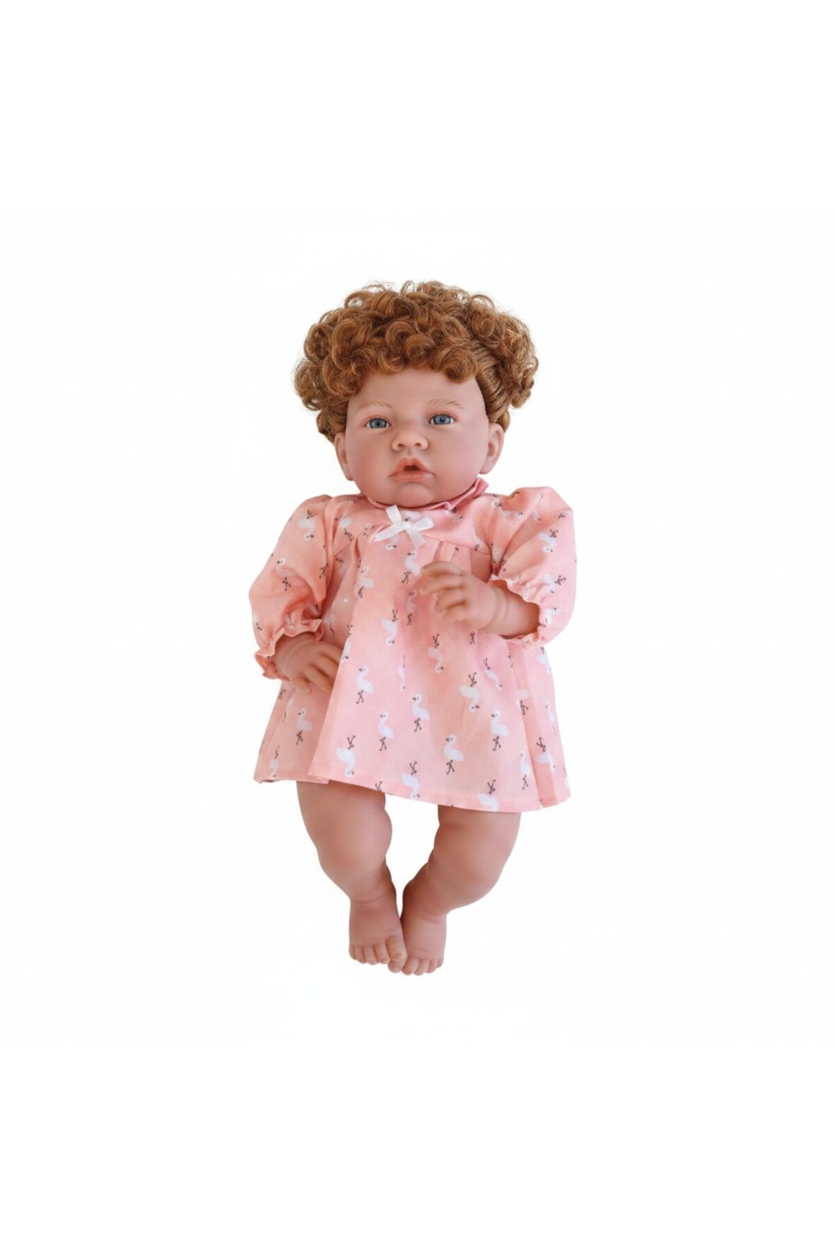 TUFY TOYS KİKİ BABY KIVIRCIK SAÇLI GERÇEKÇİ OYUNCAK BEBEK - Fiyatı