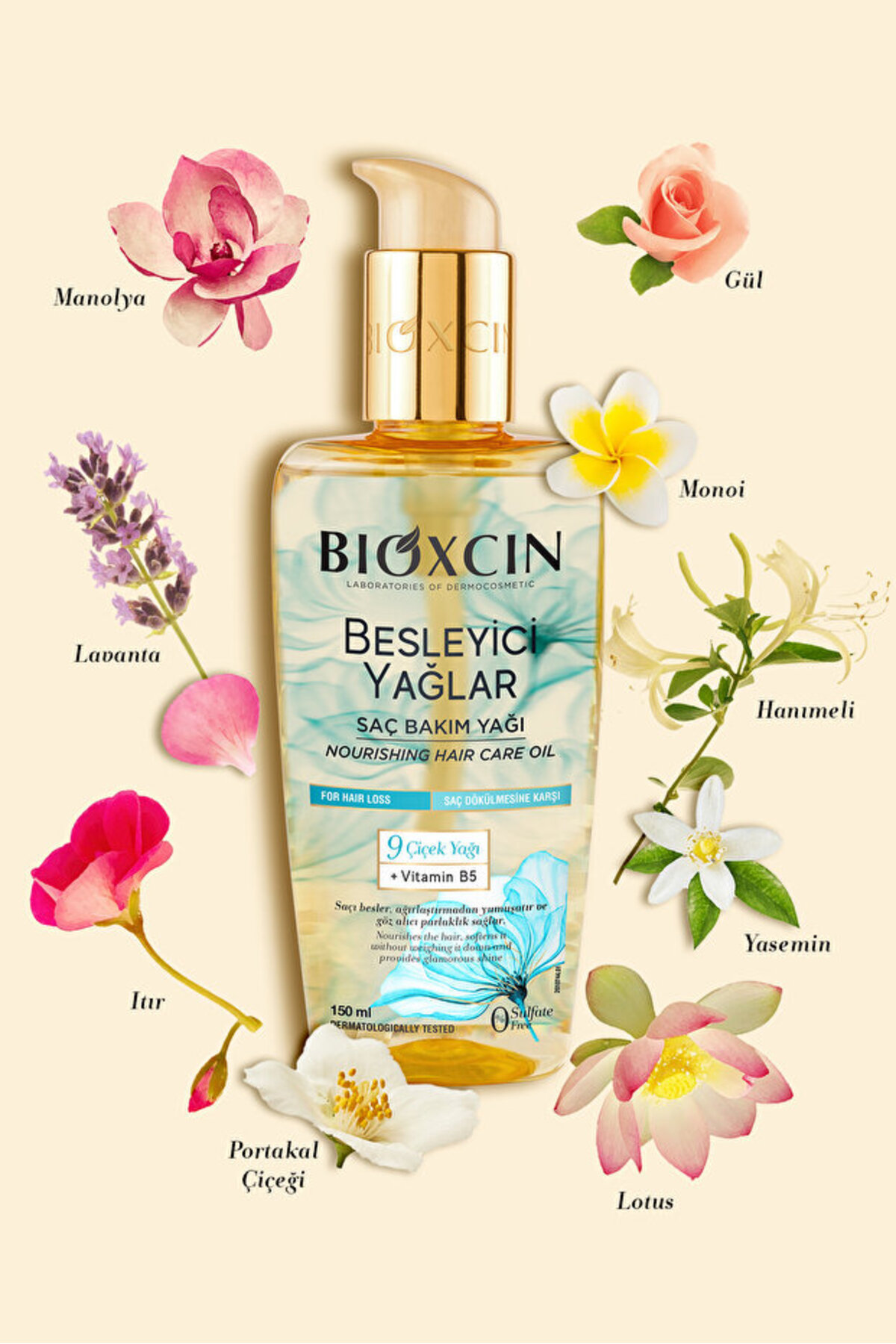 Keratin Argan Saç Bakım Yağı 150 ml + Saç Bakım Kremi 250 ml 2'li Set — BIOX-KA-YAG-KREM-2LI — تصویر 6 از 8