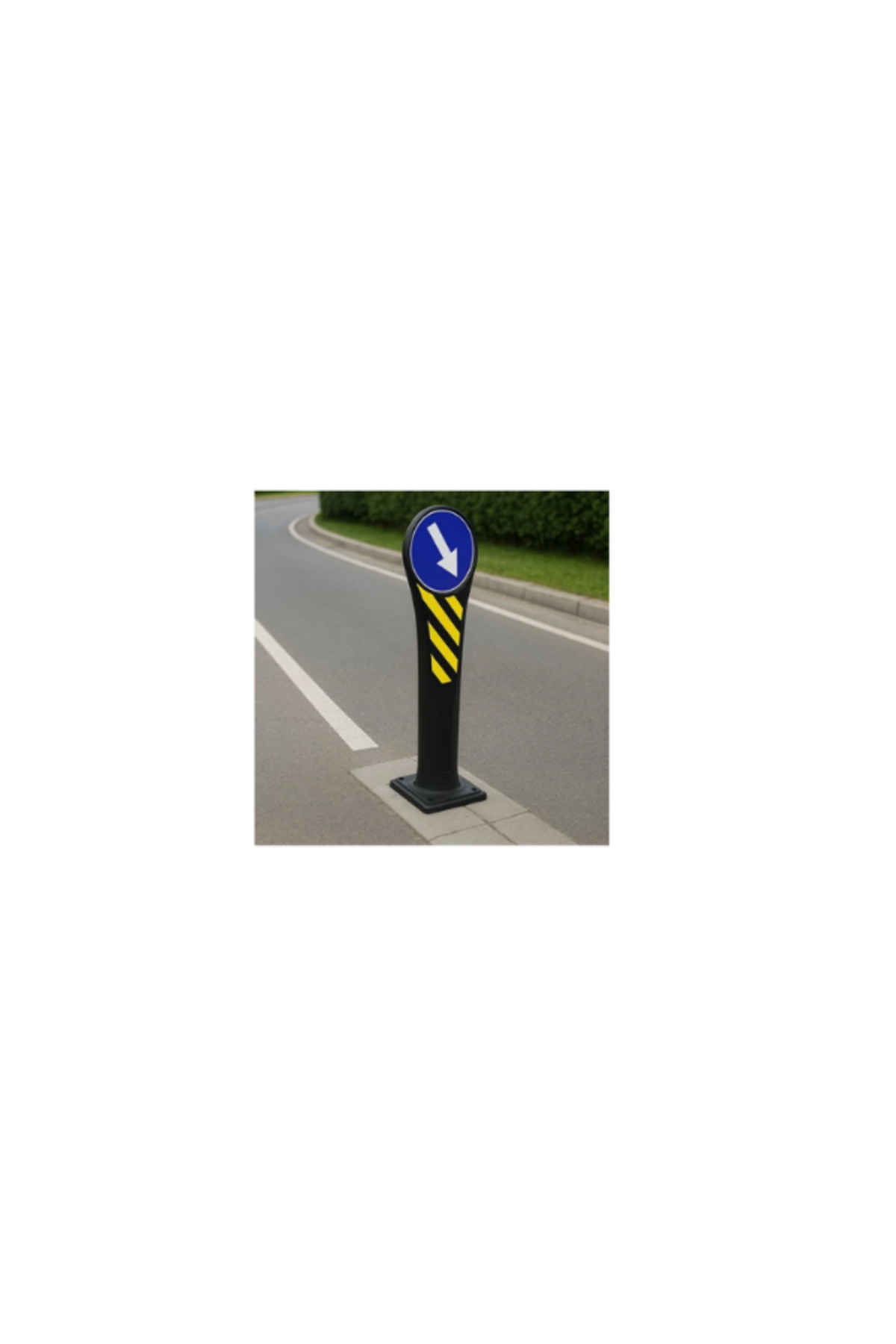 Ø400 Esnek Refüj Başı Dubası (Tek Yön – Baskılı) 2
