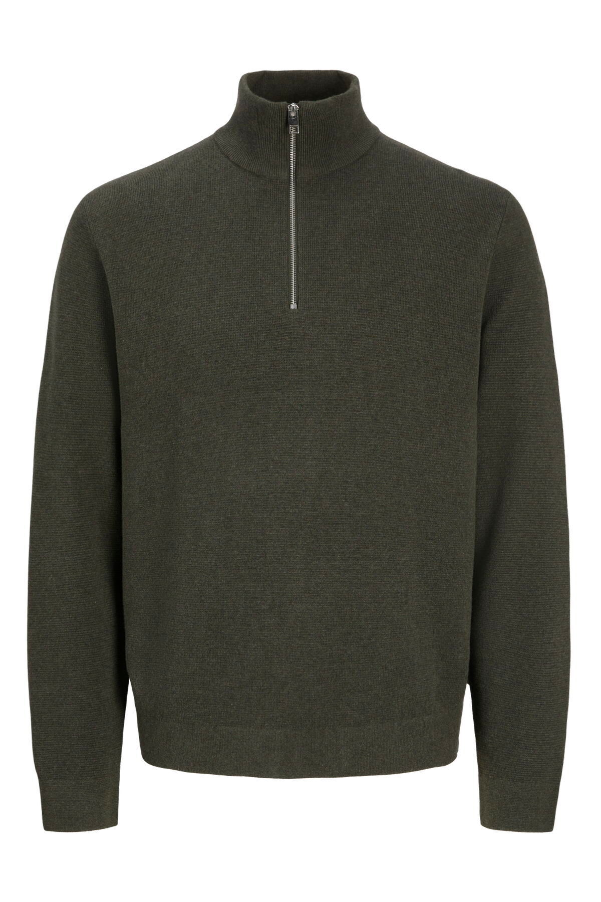 ژاکت بافتنی نیم زیپ مردانه - میلانو جک اند جونز پلیور Jack & Jones